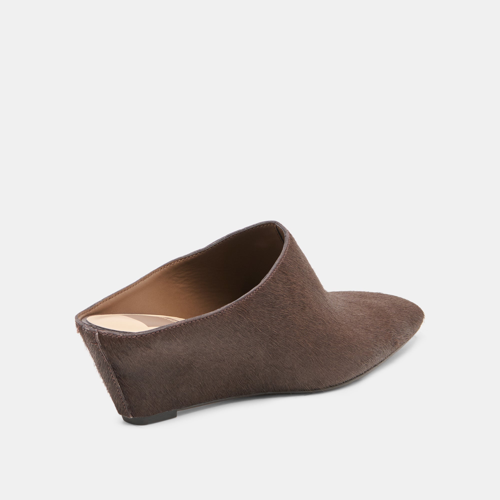 HILAH MULES CHESTNUT CALF HAIR - view 3