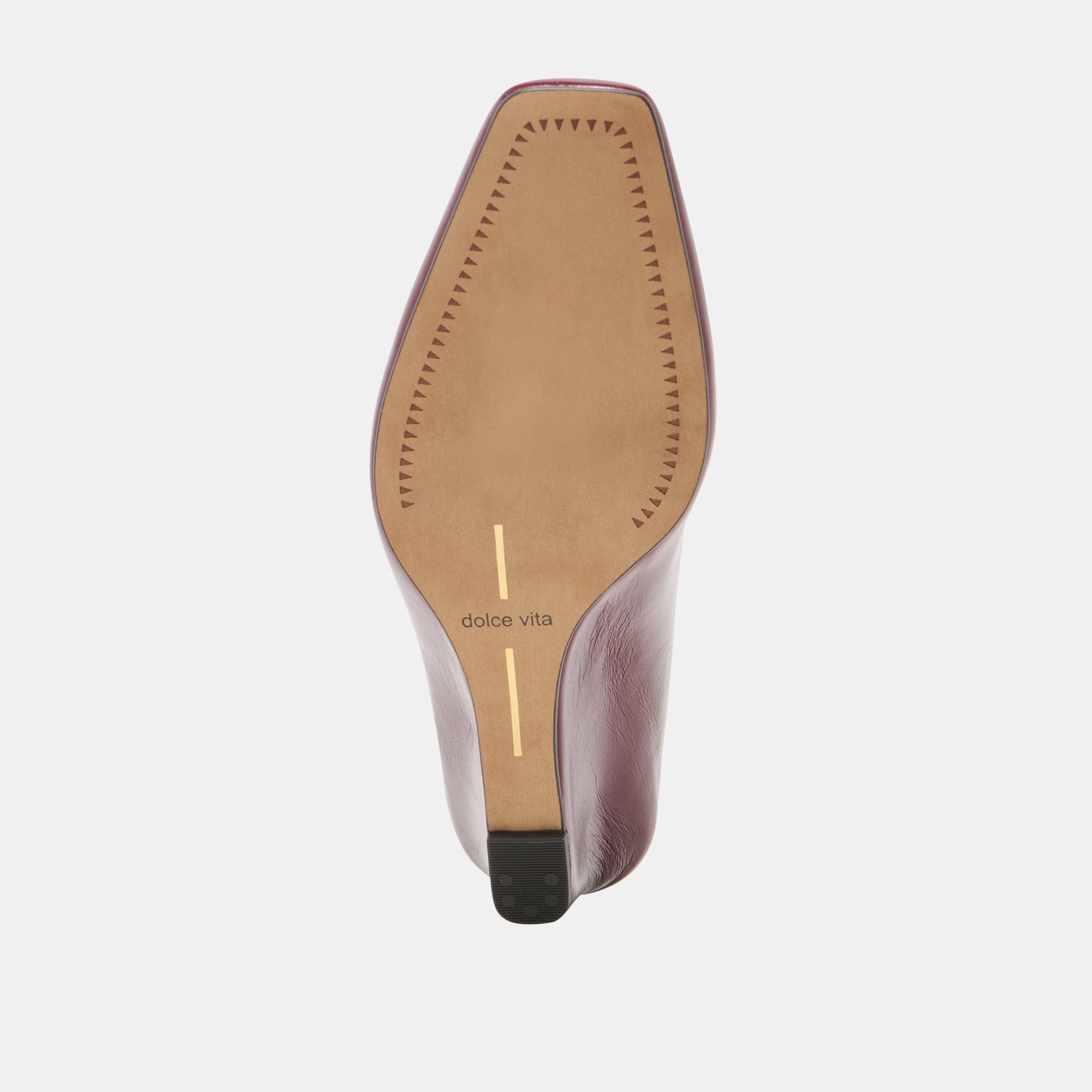 HILAH MULES OXBLOOD CRINKLE PATENT - view 9