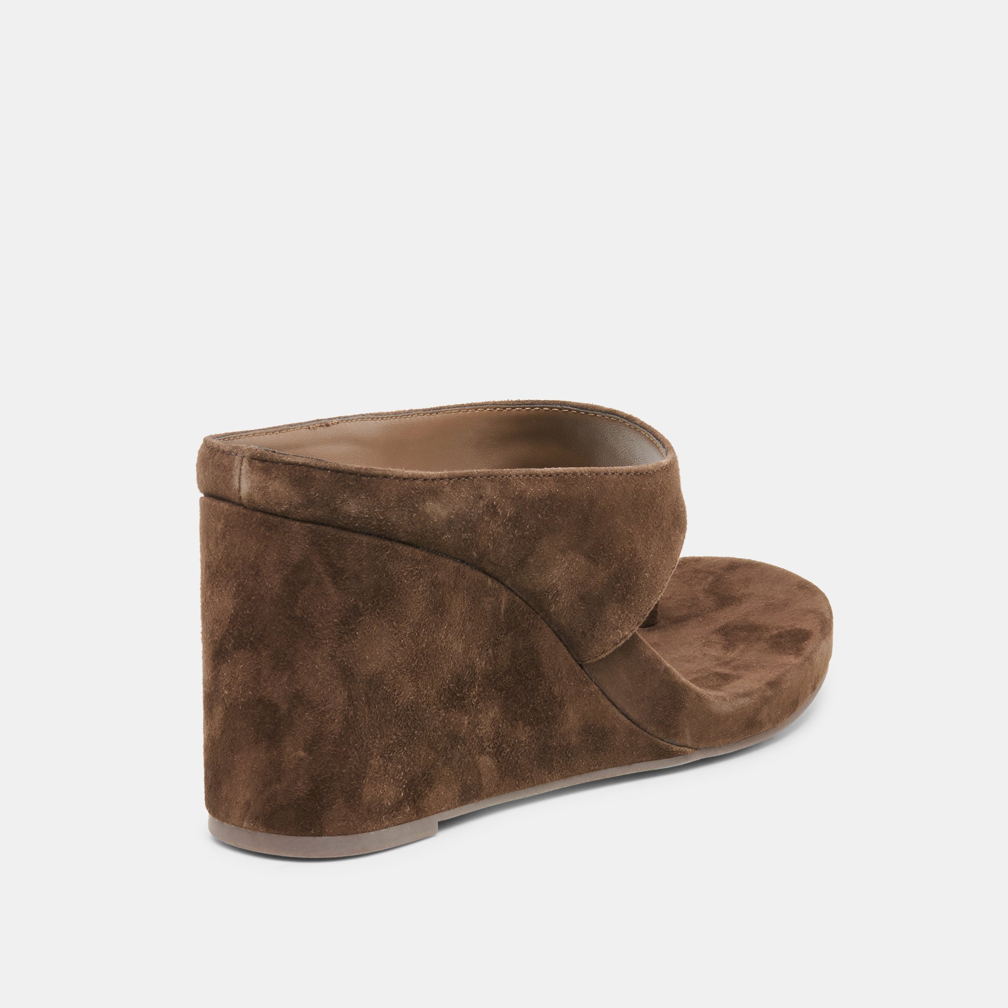 HINNA WEDGES DK BROWN SUEDE - view 3