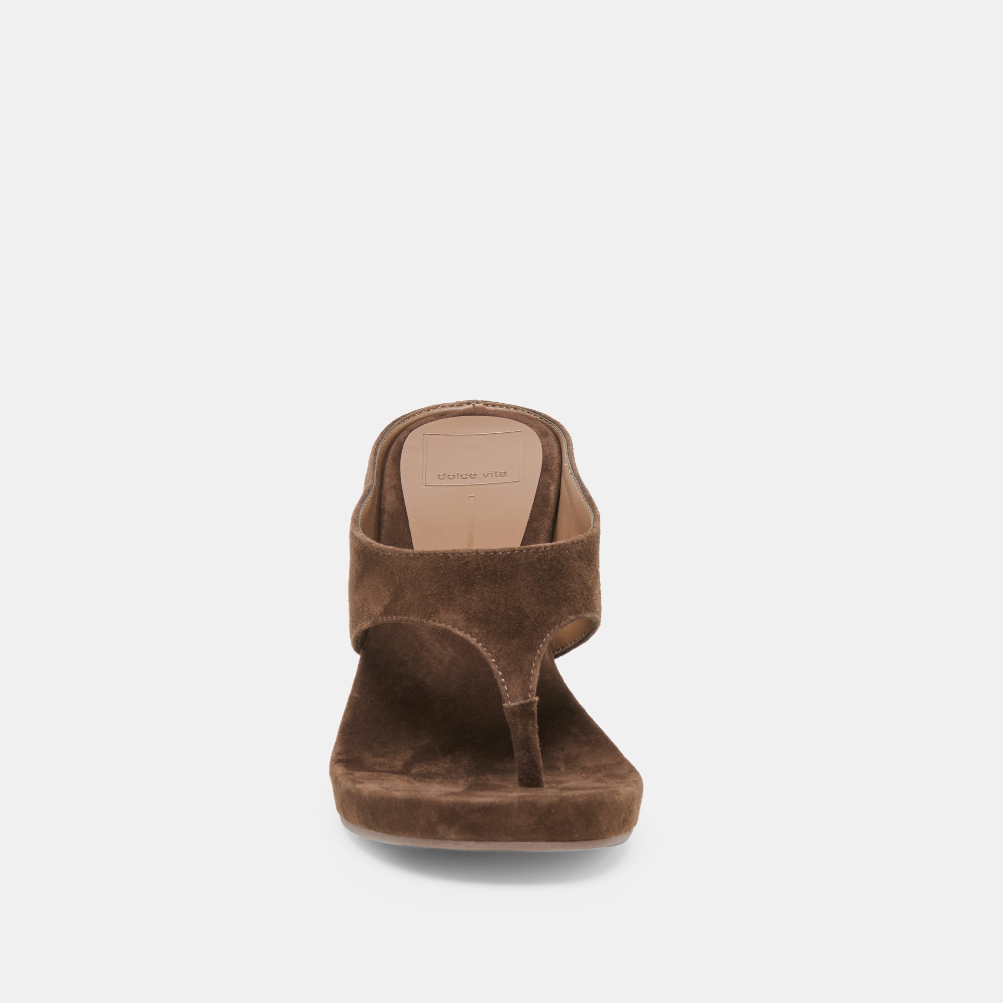 HINNA WEDGES DK BROWN SUEDE - view 6