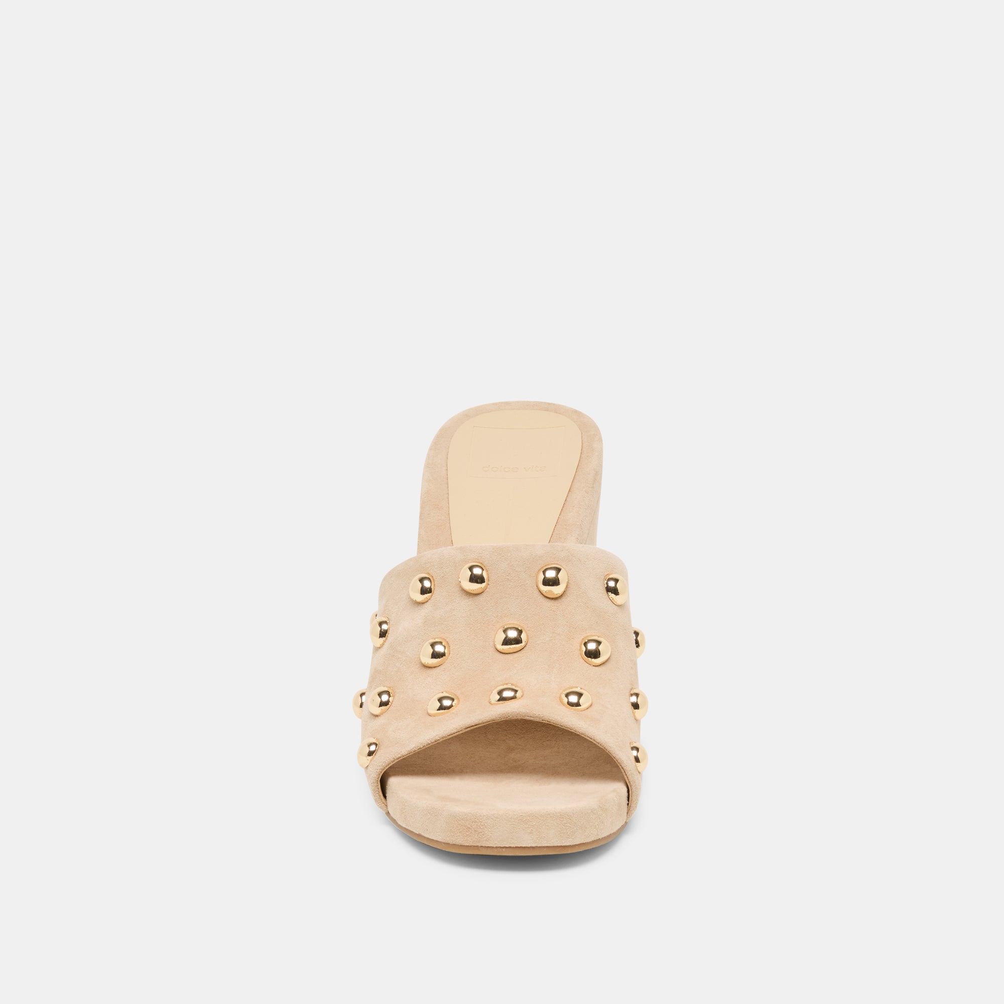 HOLTA STUD WEDGES CAMEL SUEDE - view 10