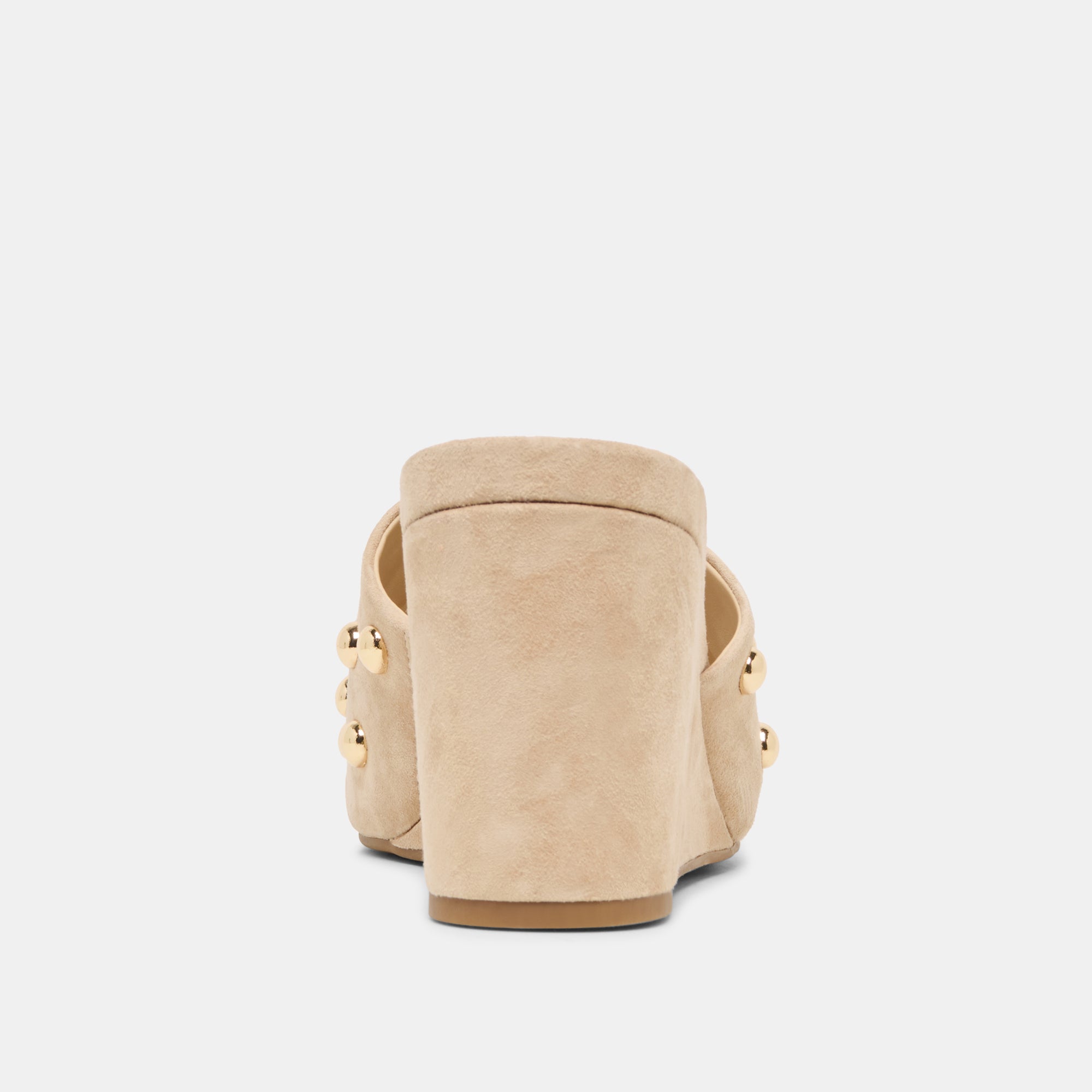 HOLTA STUD WEDGES CAMEL SUEDE - view 11