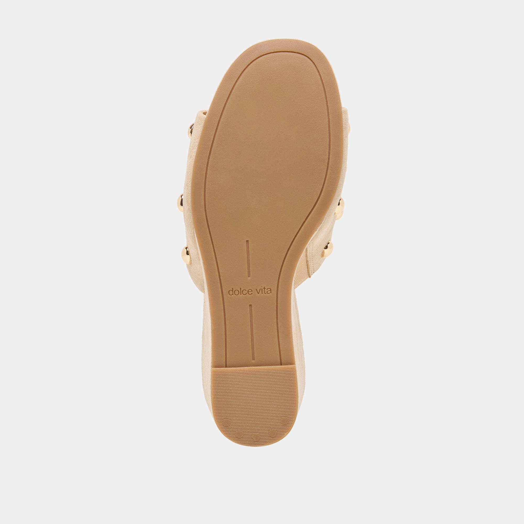 HOLTA STUD WEDGES CAMEL SUEDE - view 13