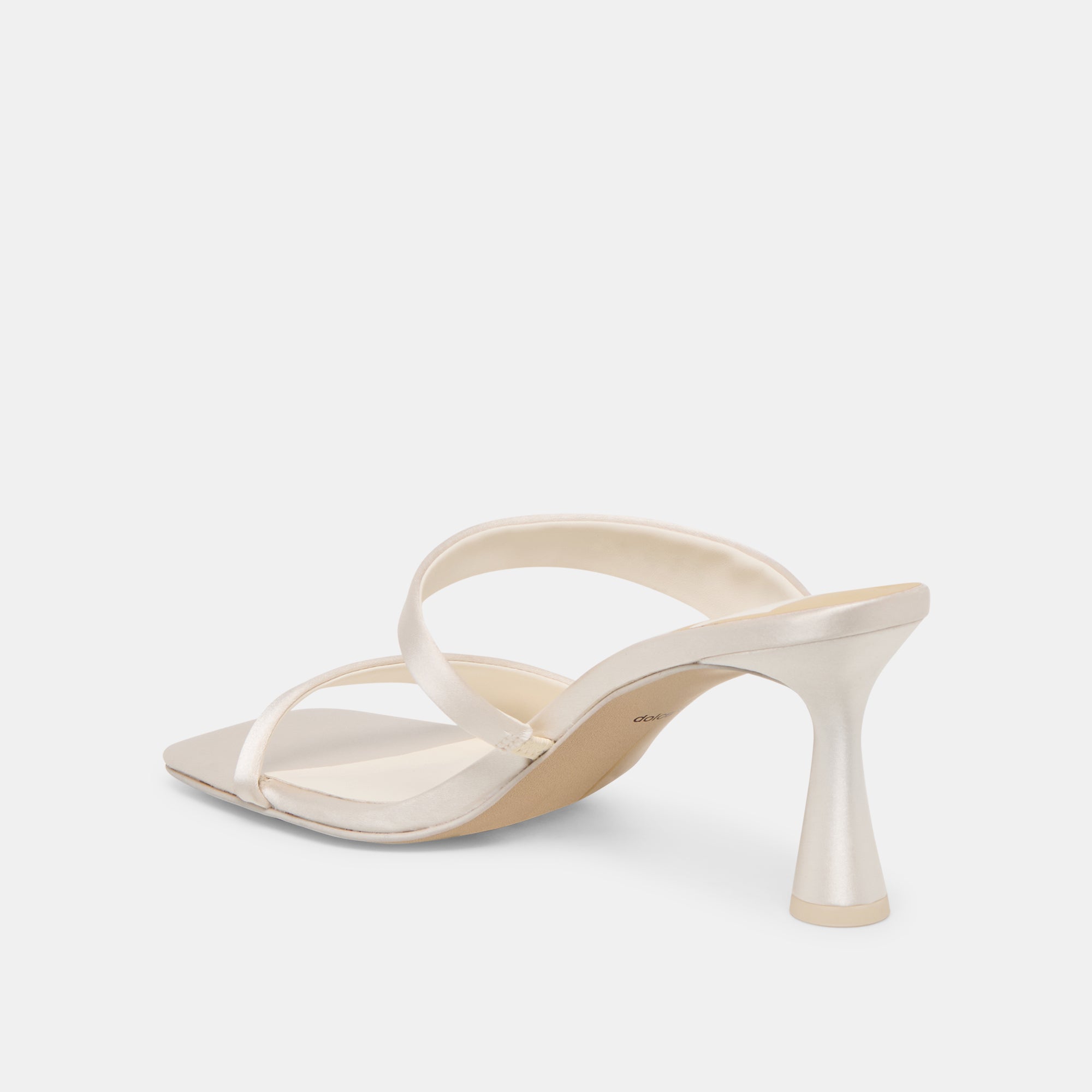 ICELYN HEELS IVORY SATIN - view 7