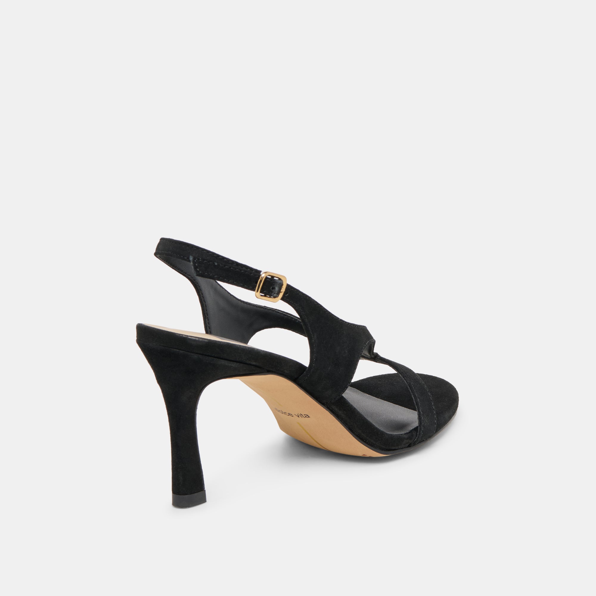 IZELA HEELS ONYX SUEDE - view 3