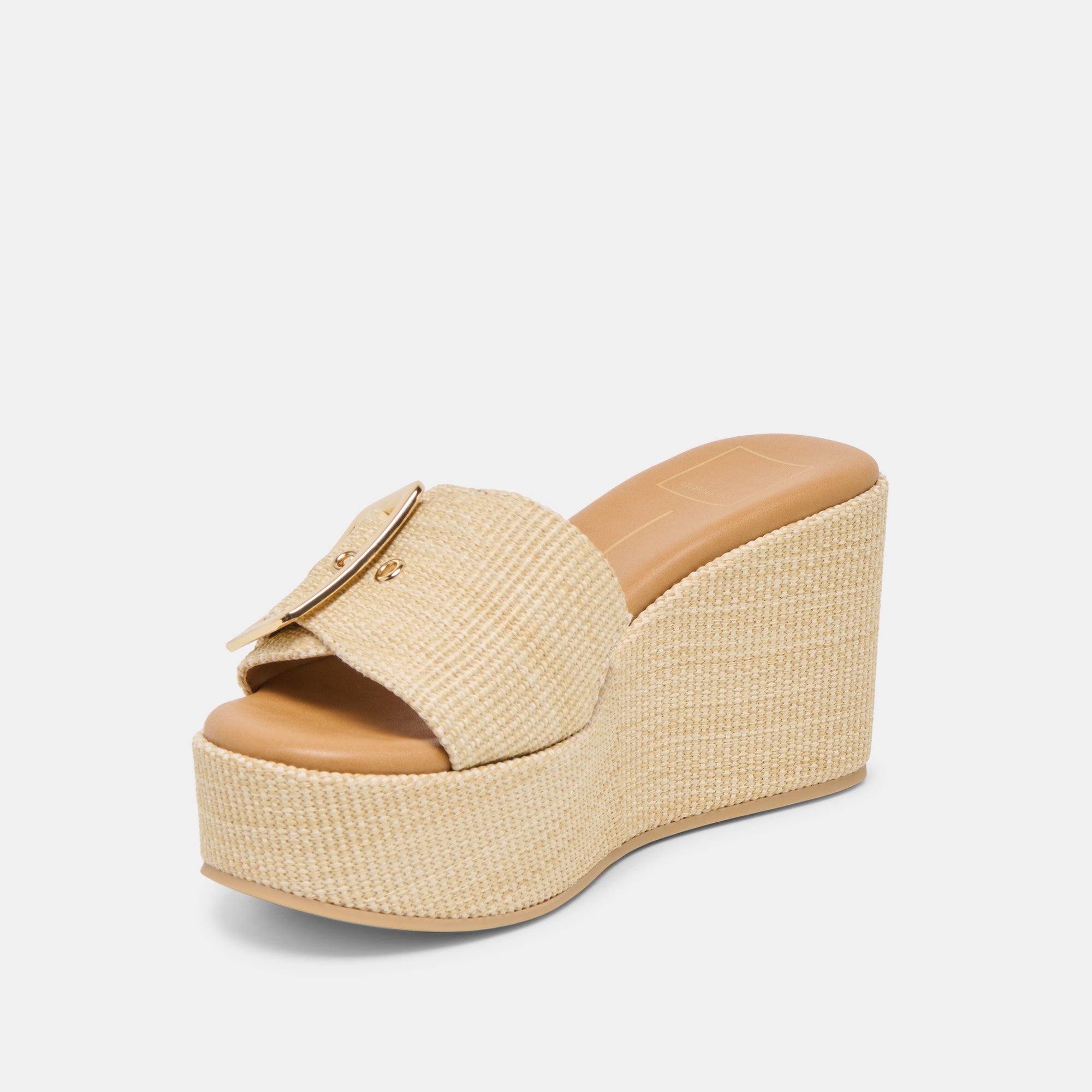 JILIAN WEDGES LT NATURAL RAFFIA - view 6