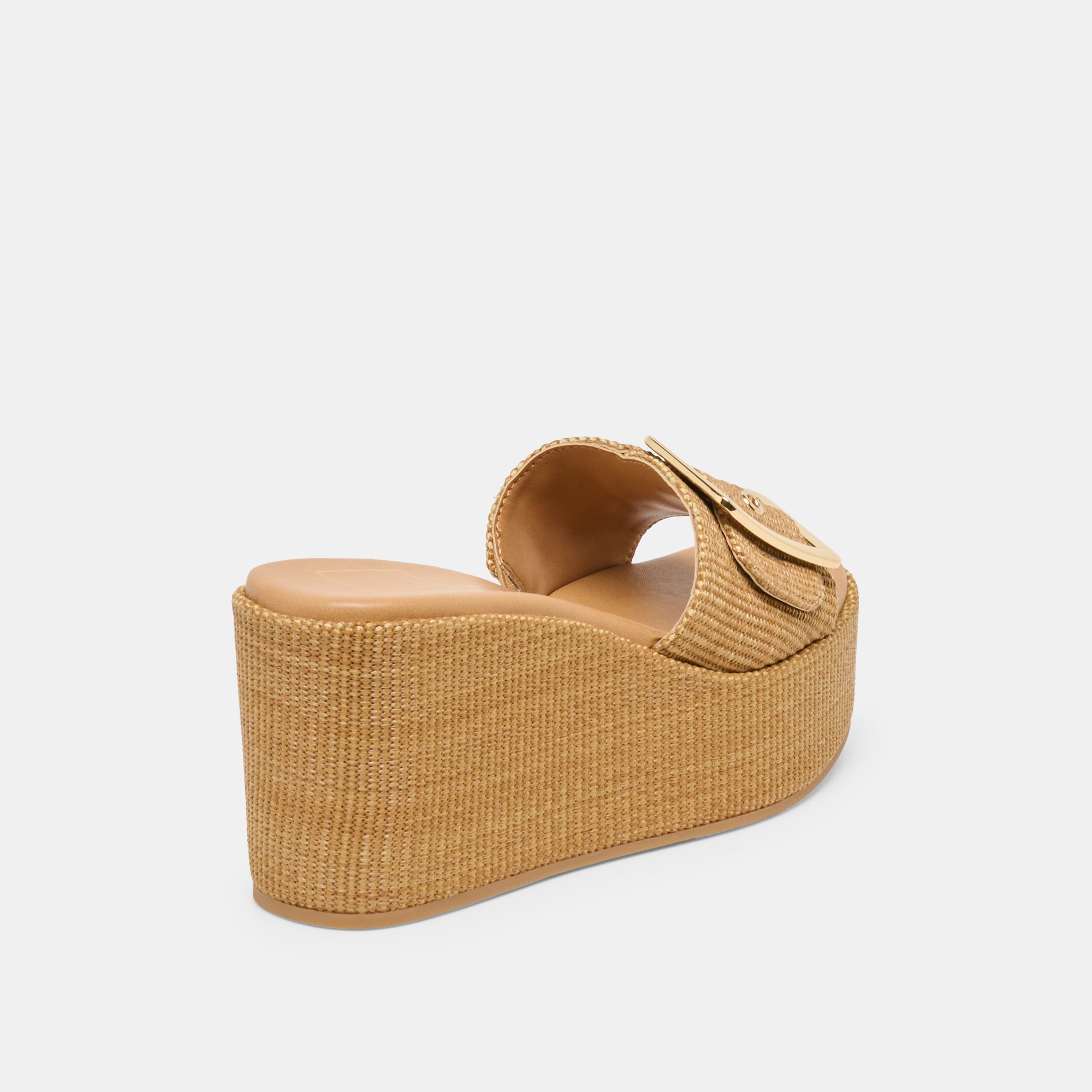 JILIAN WEDGES MOCHA RAFFIA - view 5