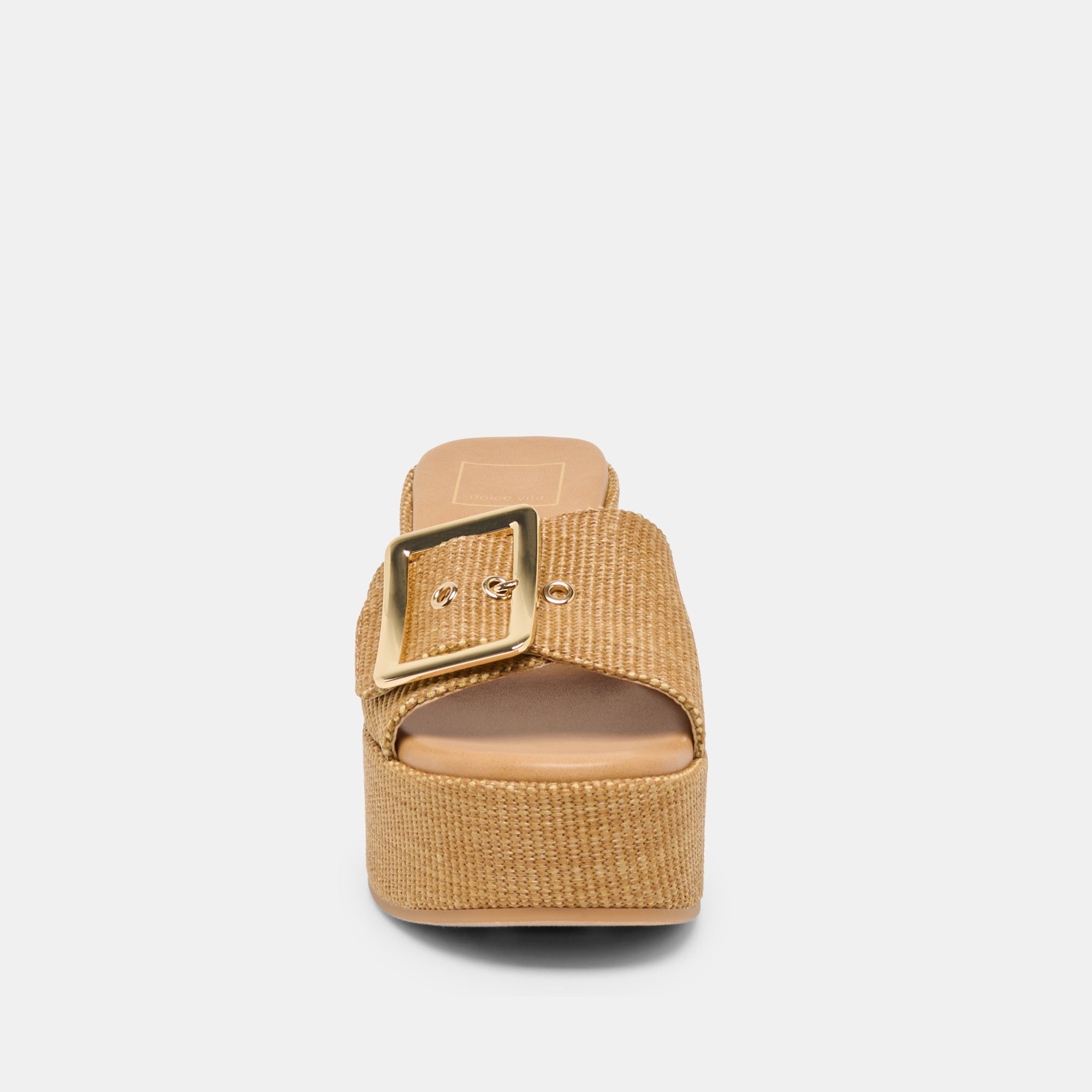 JILIAN WEDGES MOCHA RAFFIA - view 9