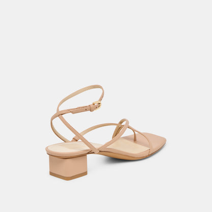 KARLOS SANDALS LT TAN LEATHER