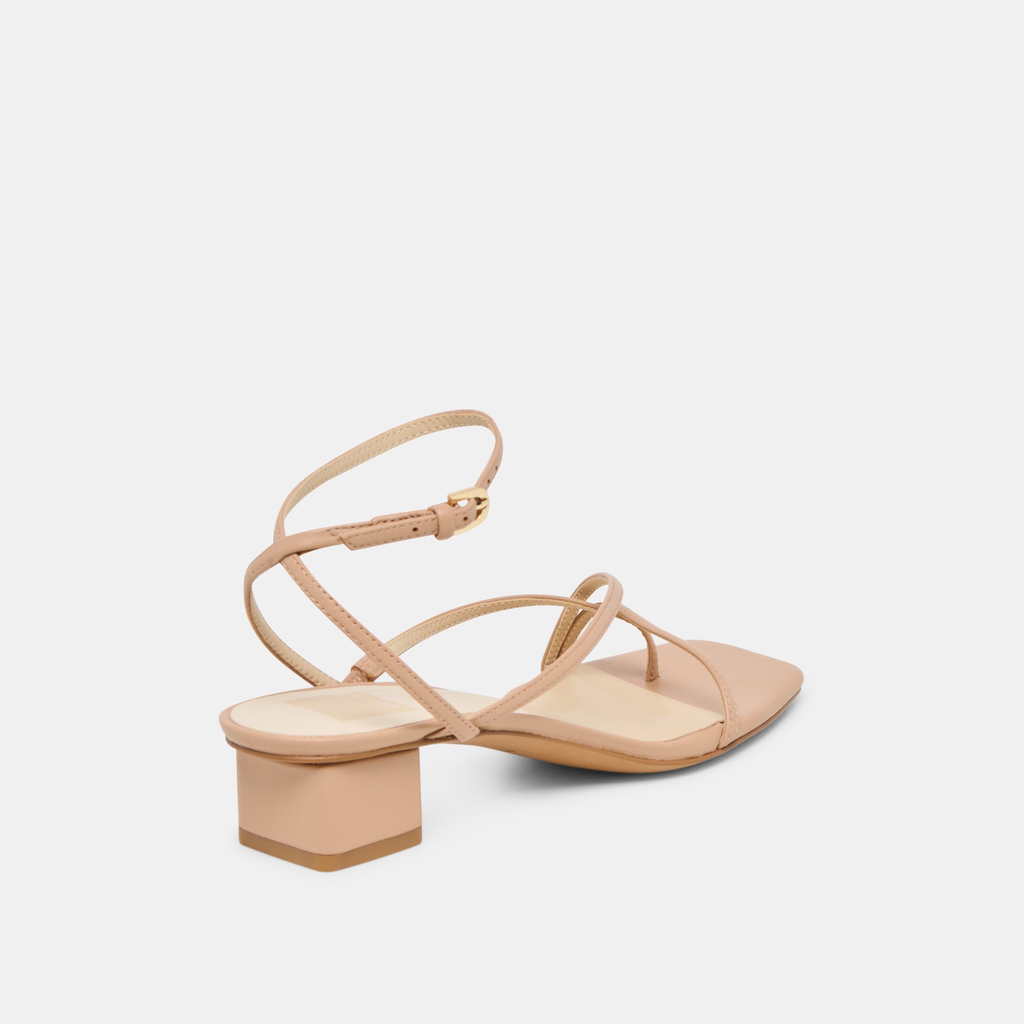 KARLOS WIDE SANDALS LT TAN LEATHER - view 3