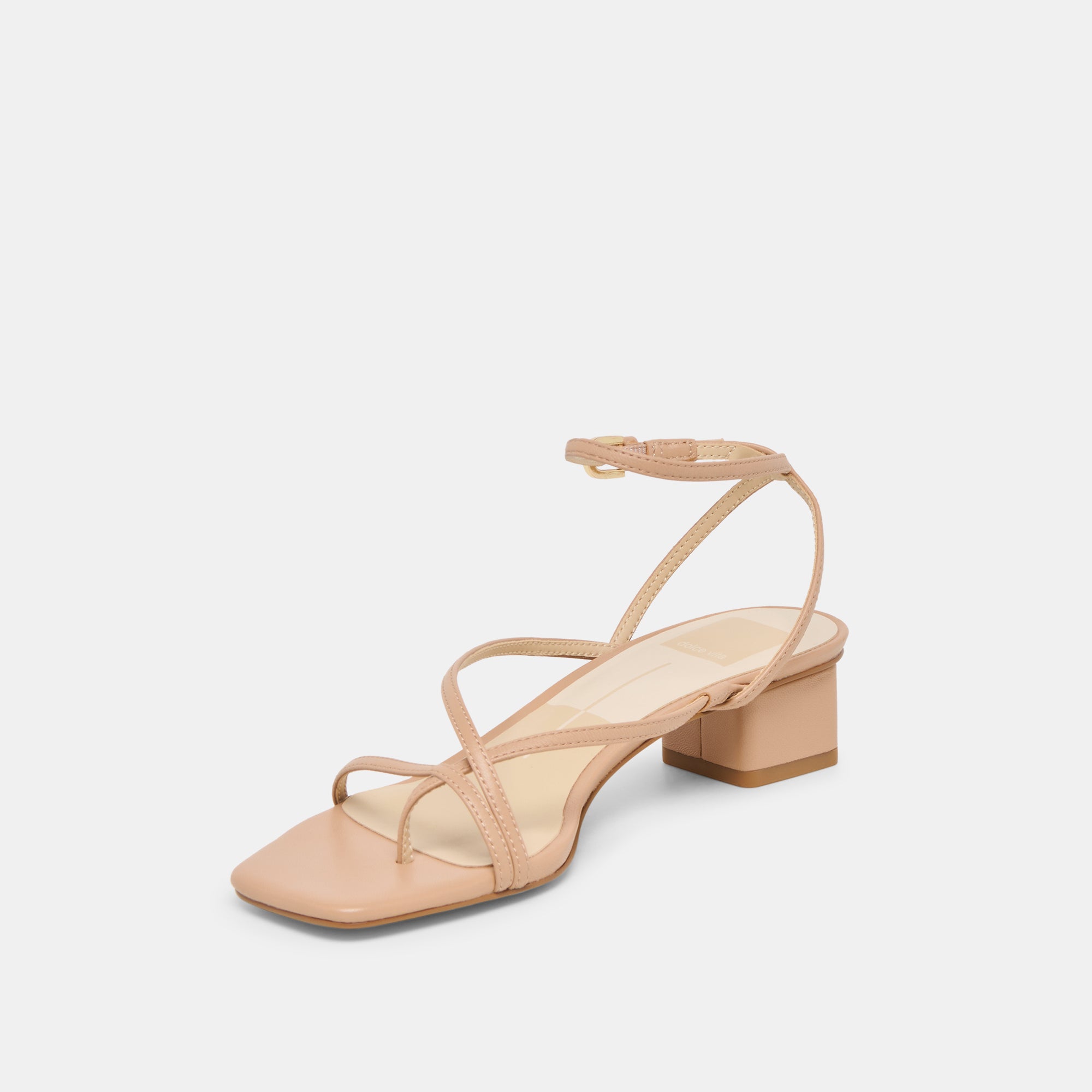 KARLOS WIDE SANDALS LT TAN LEATHER - view 4
