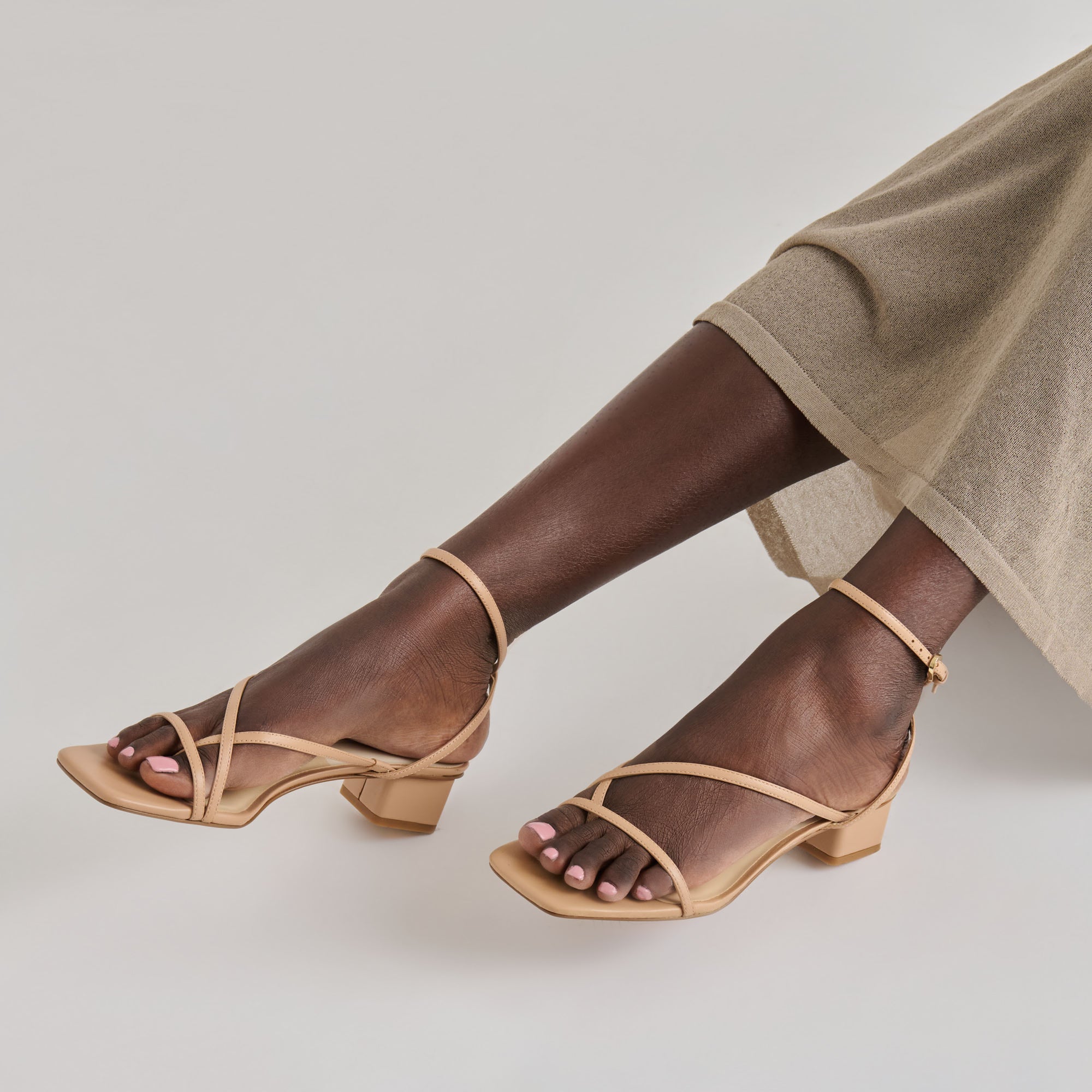 KARLOS SANDALS LT TAN LEATHER - view 2