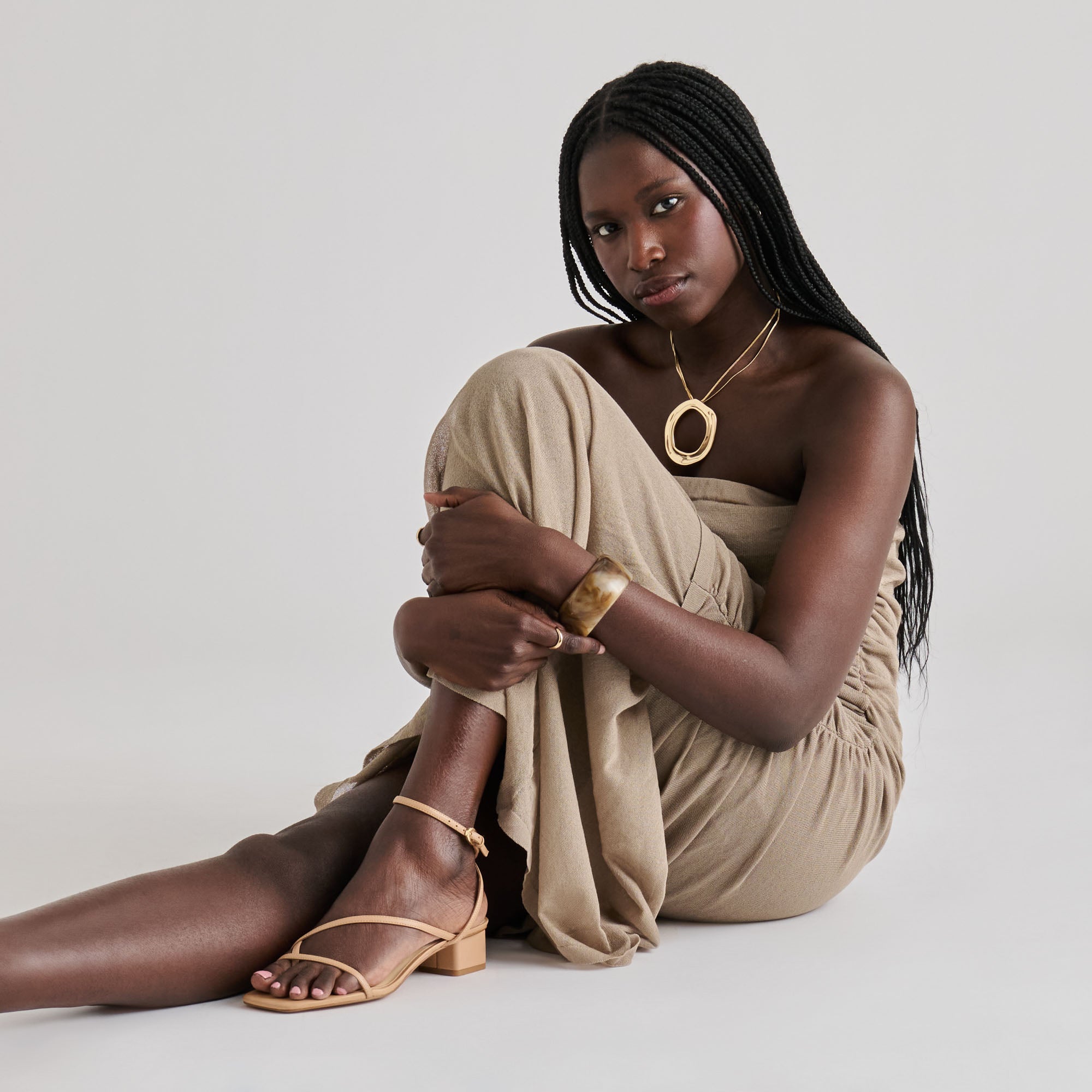 KARLOS SANDALS LT TAN LEATHER - view 4
