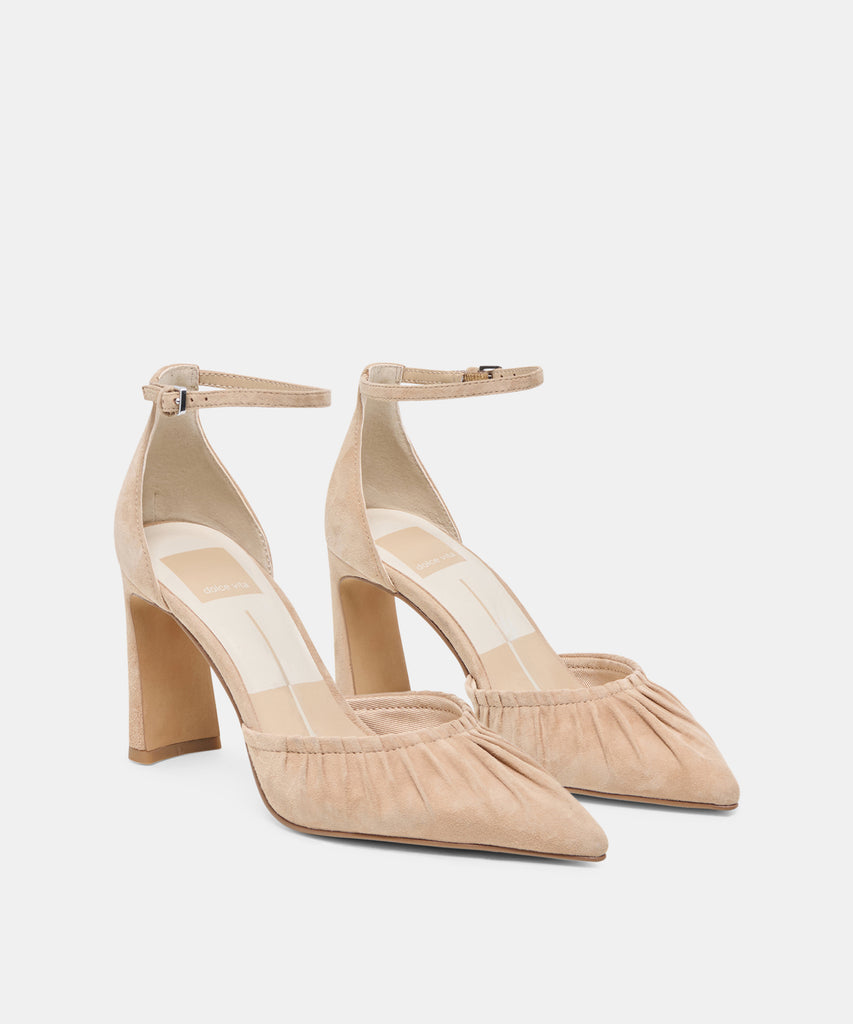 KYLO HEELS CAMEL SUEDE