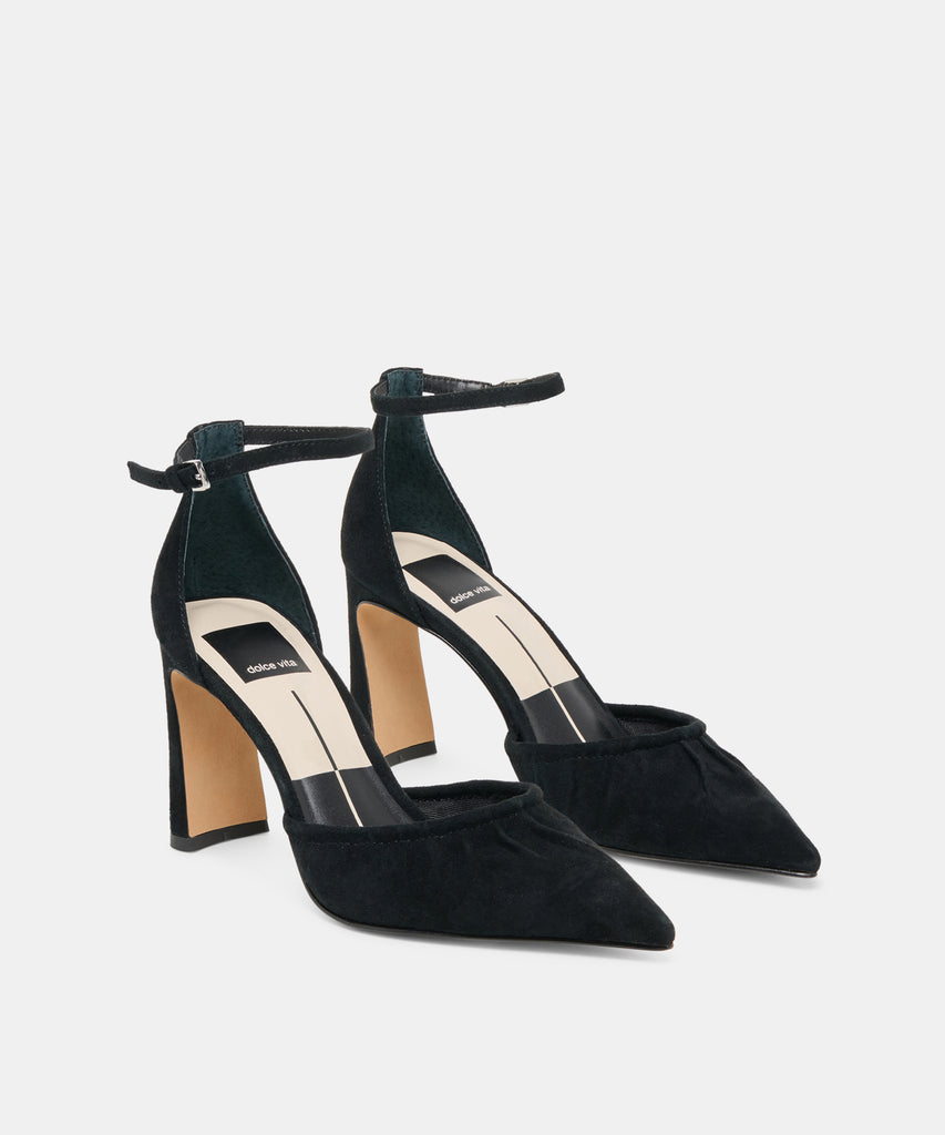 KYLO HEELS ONYX SUEDE