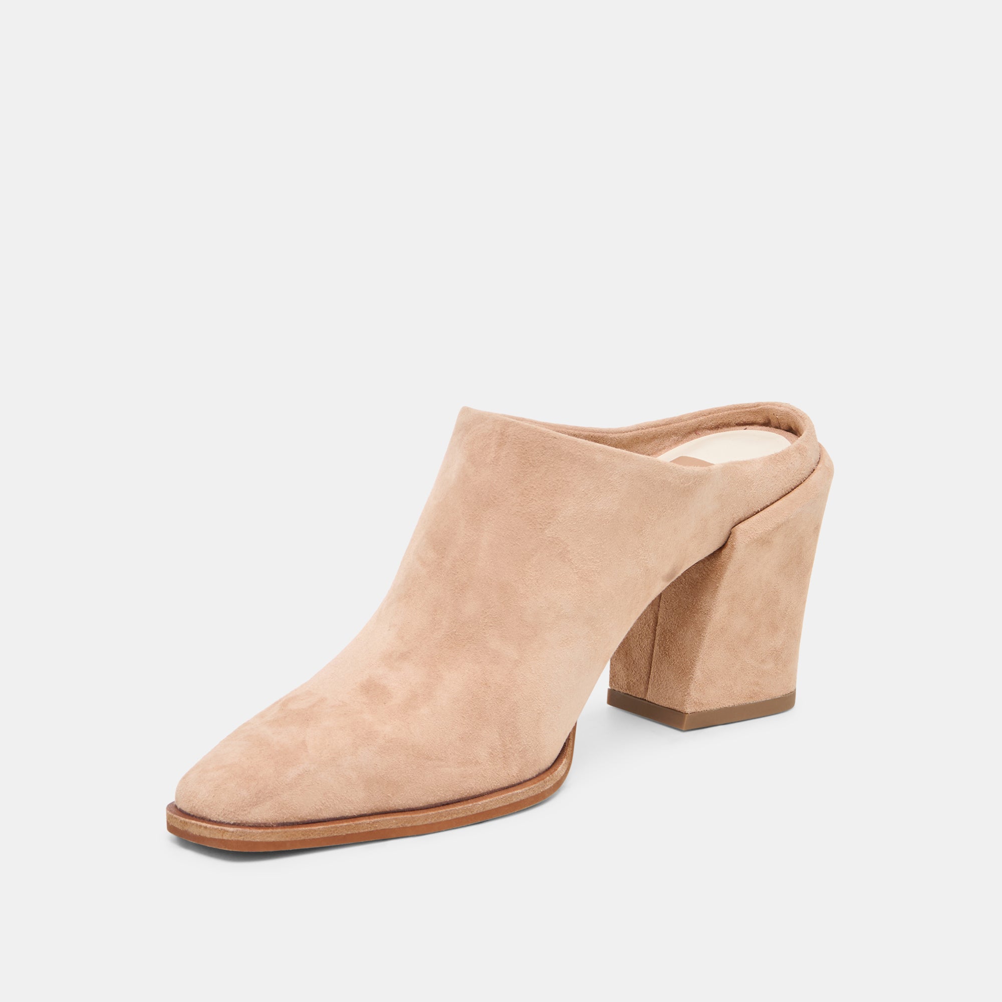 LINDI MULES TOFFEE SUEDE - view 4