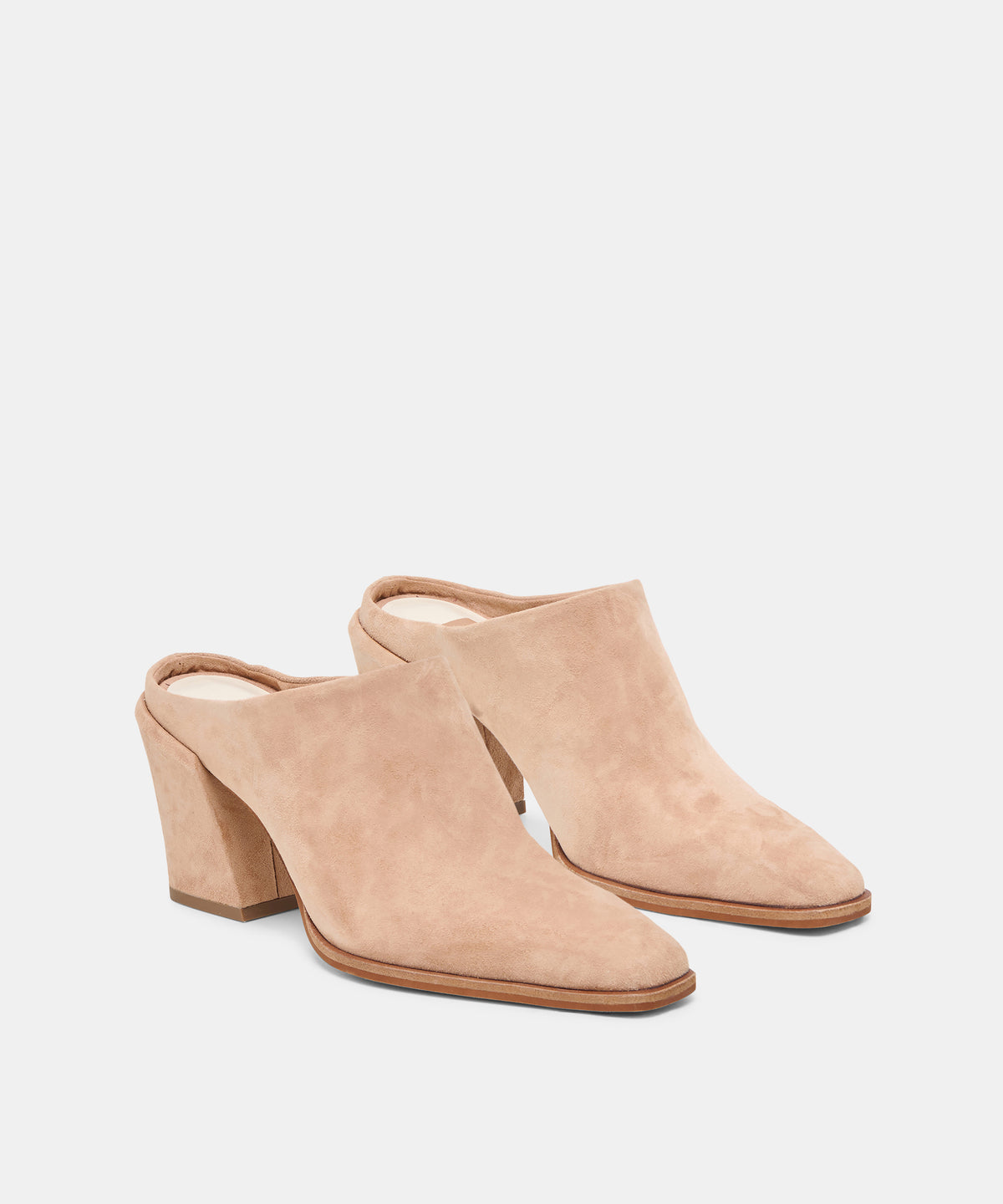 LINDI MULES TOFFEE SUEDE - view 2