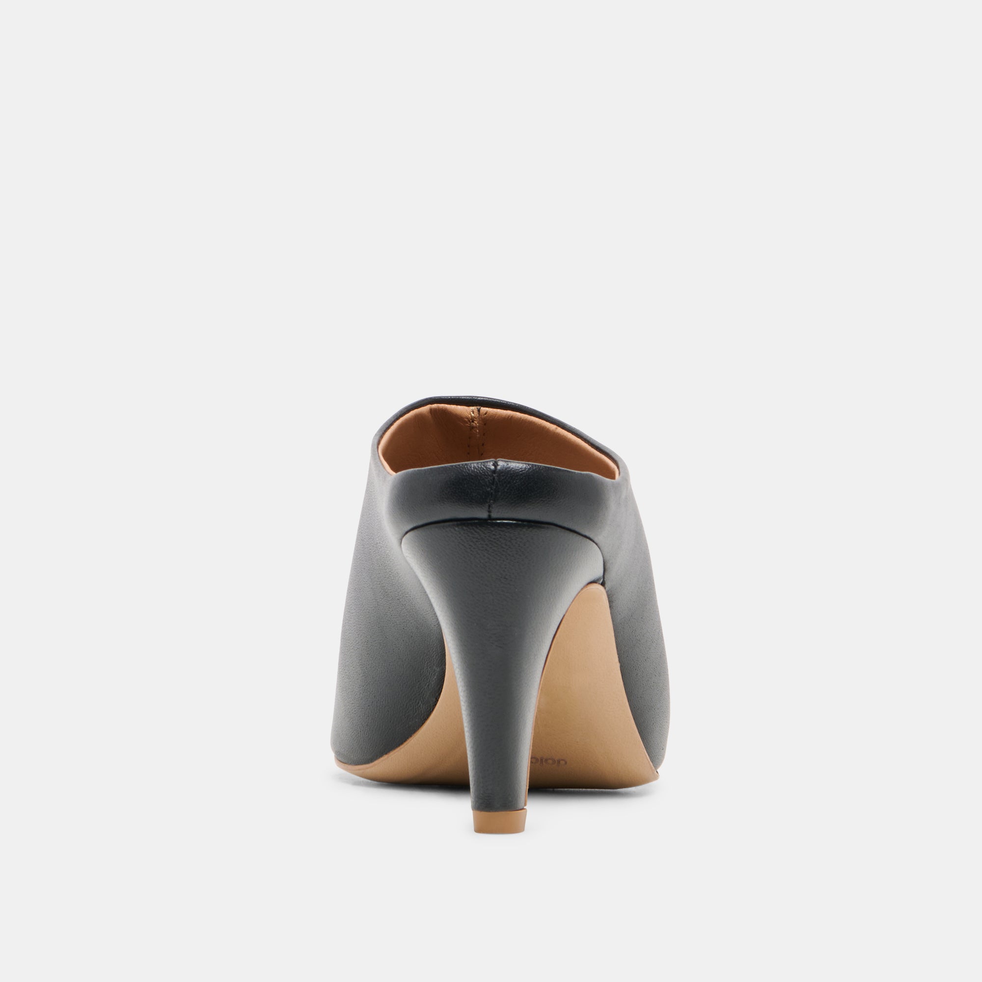 MERY HEELS BLACK LEATHER - view 8
