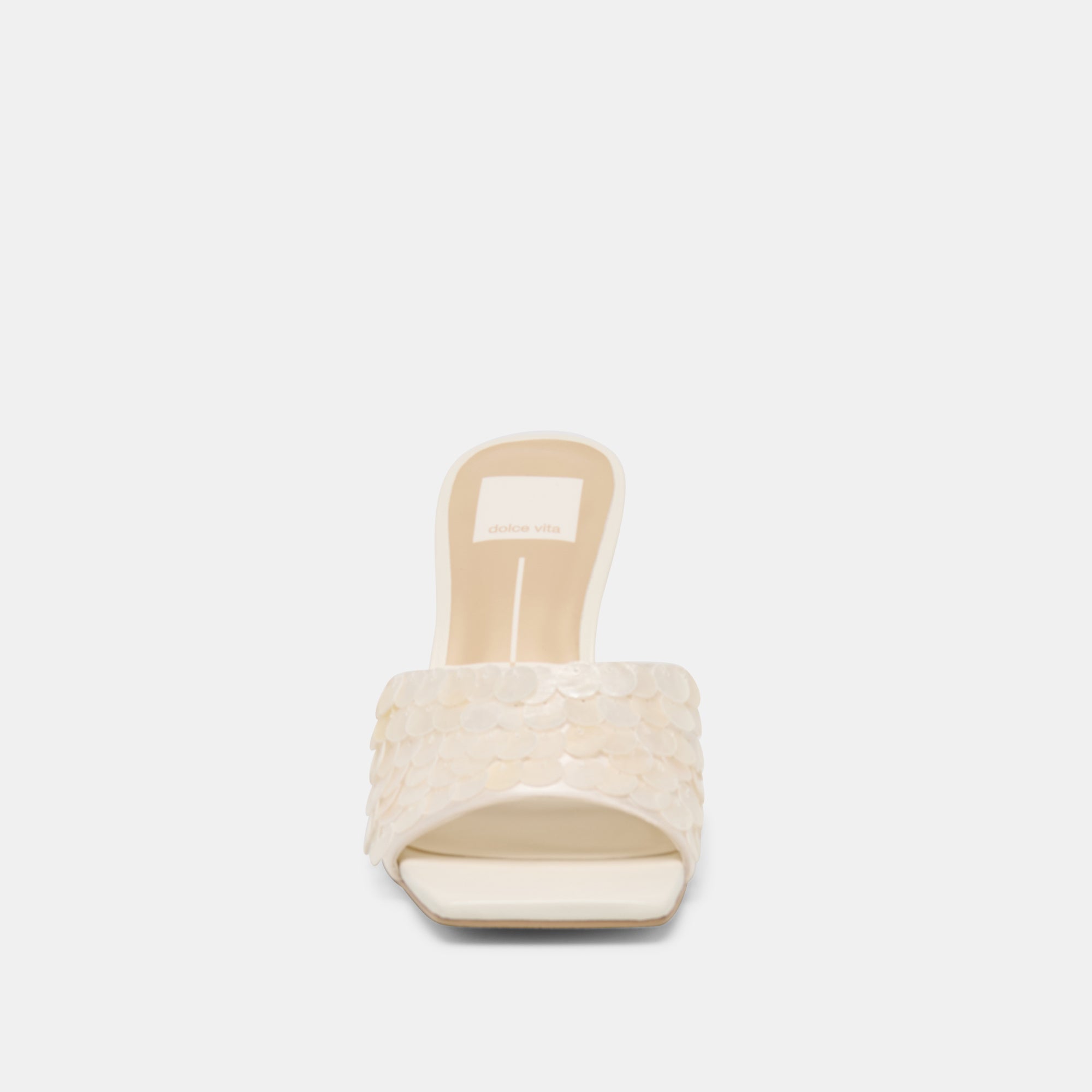 NANDY CONFETTI HEELS IVORY SEQUIN - view 8