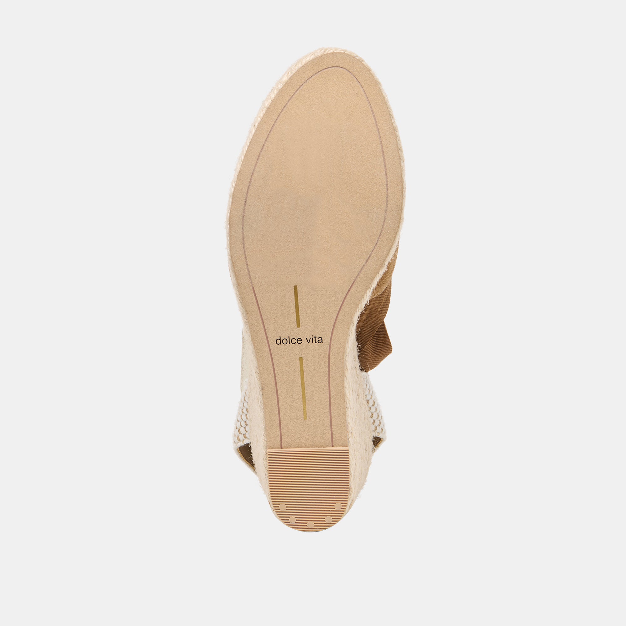 NOURA WEDGES LT BROWN SUEDE - view 13