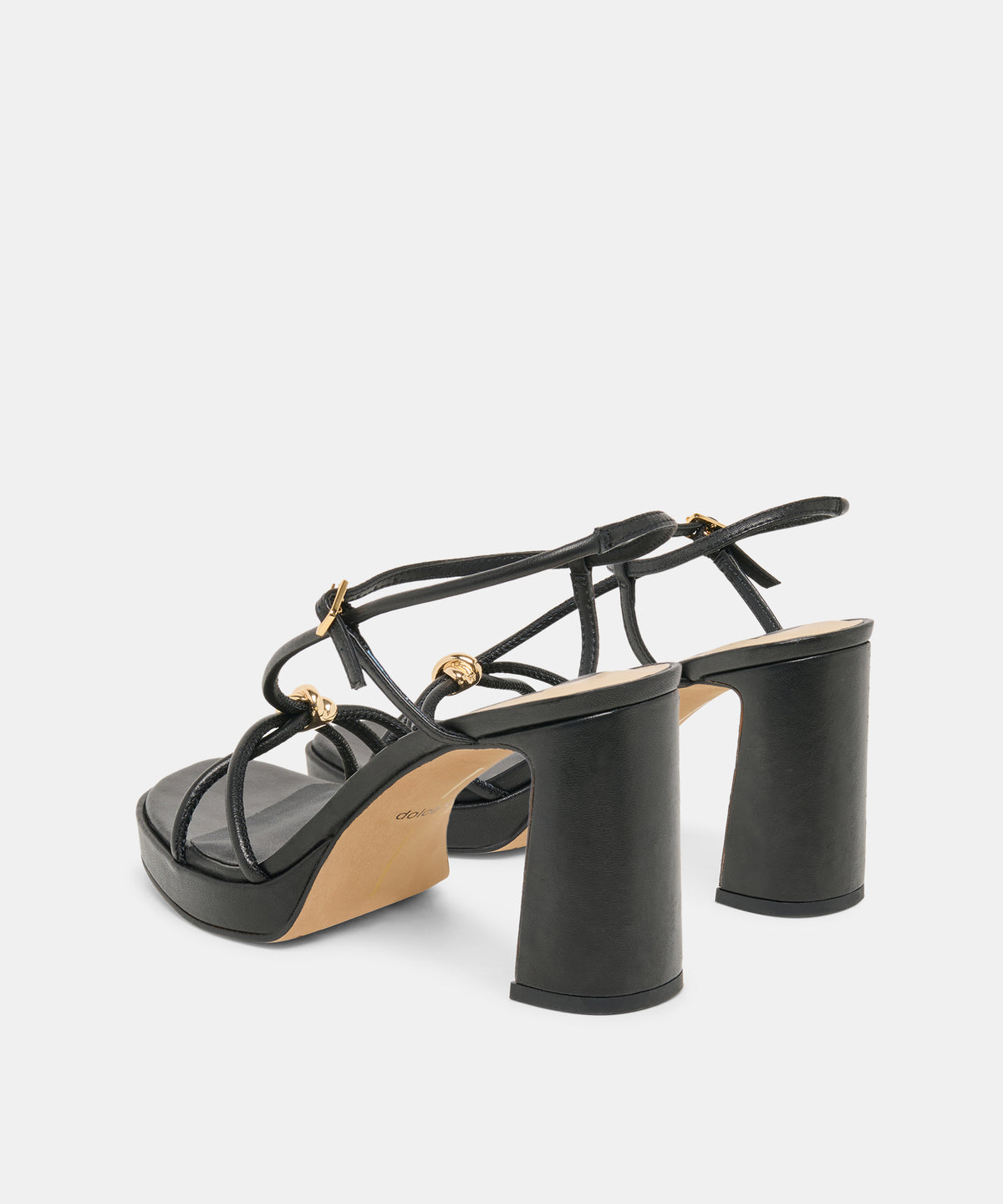 ODETE HEELS BLACK LEATHER - view 4