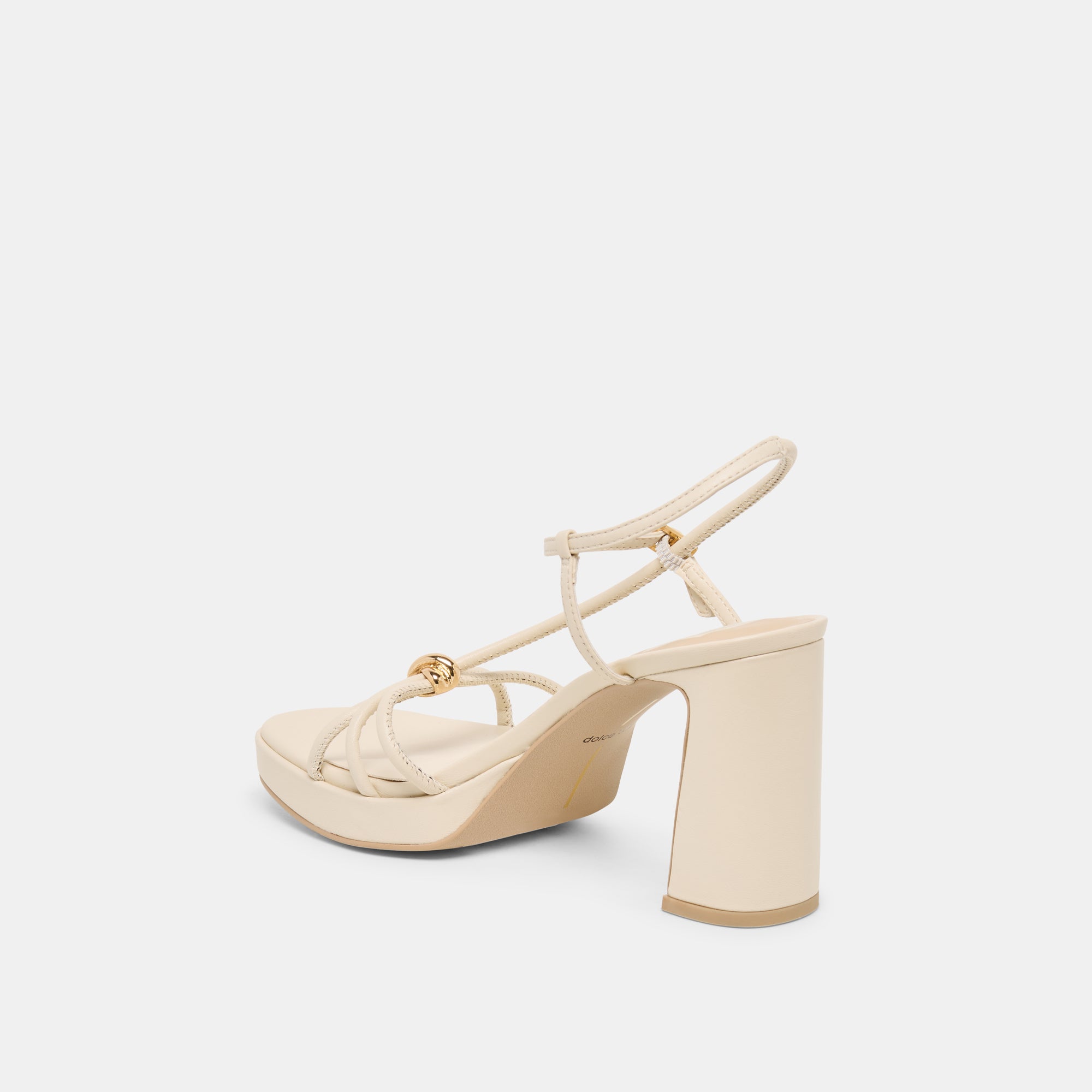 ODETE HEELS CREME LEATHER - view 5