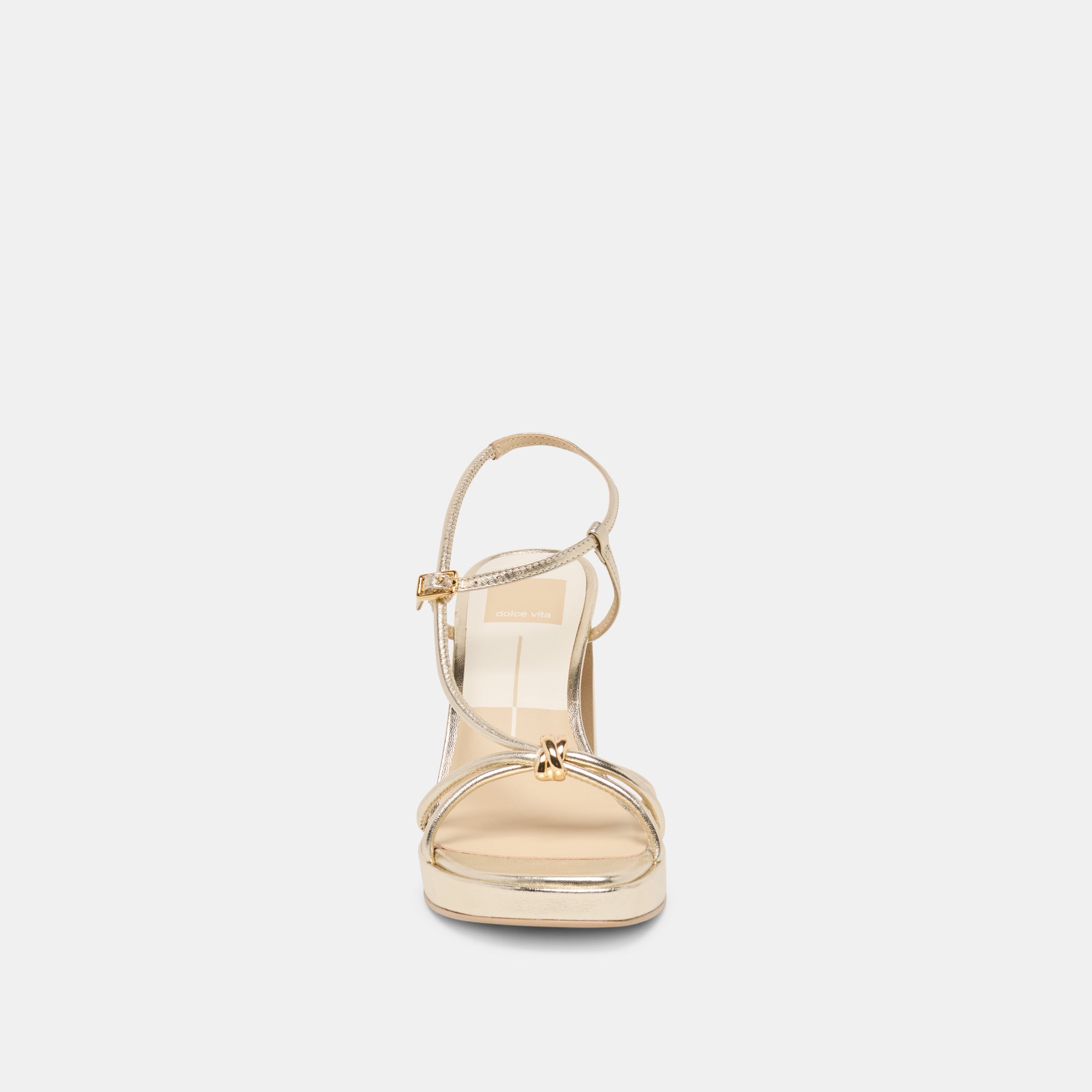 ODETE HEELS GOLD LEATHER - view 8