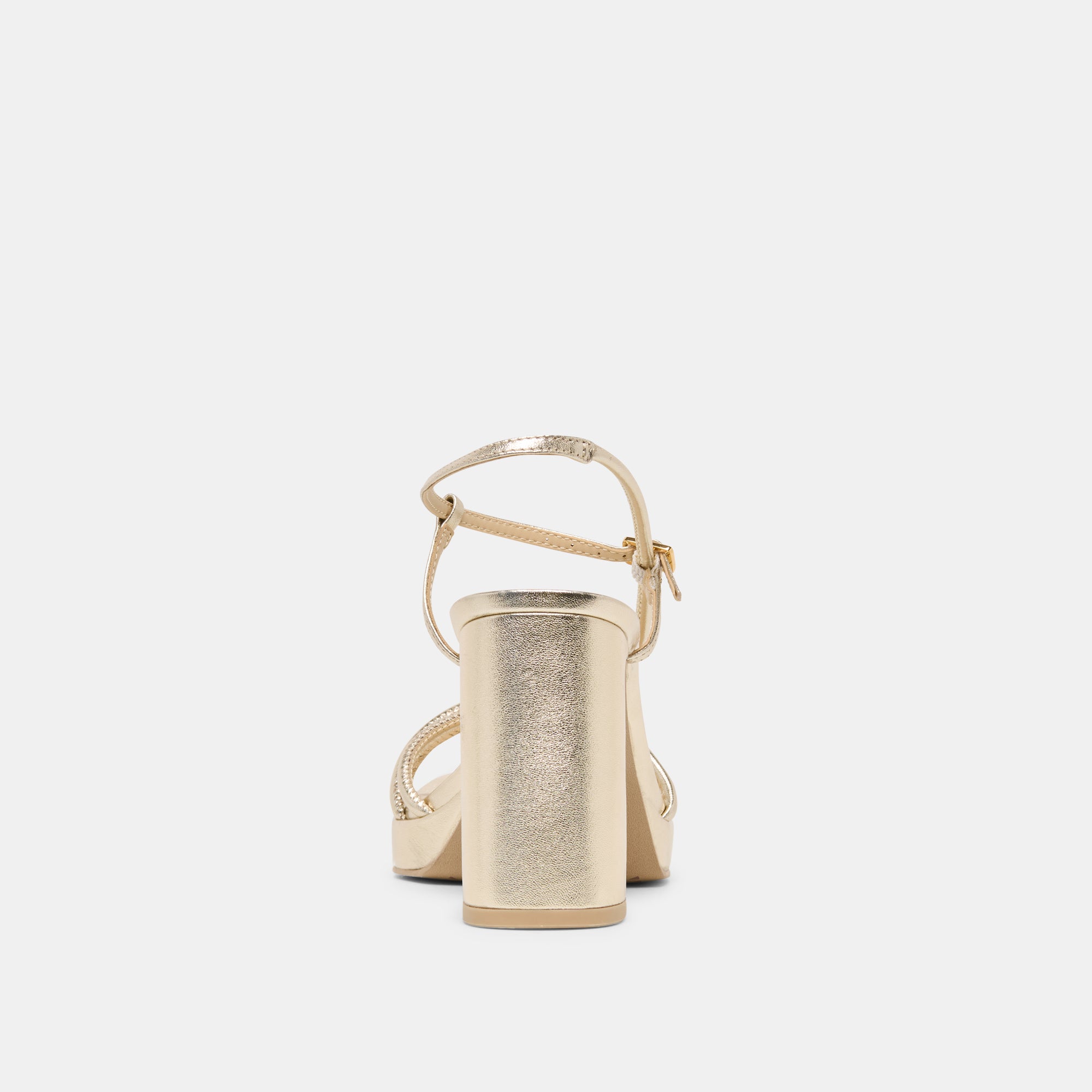ODETE HEELS GOLD LEATHER - view 9