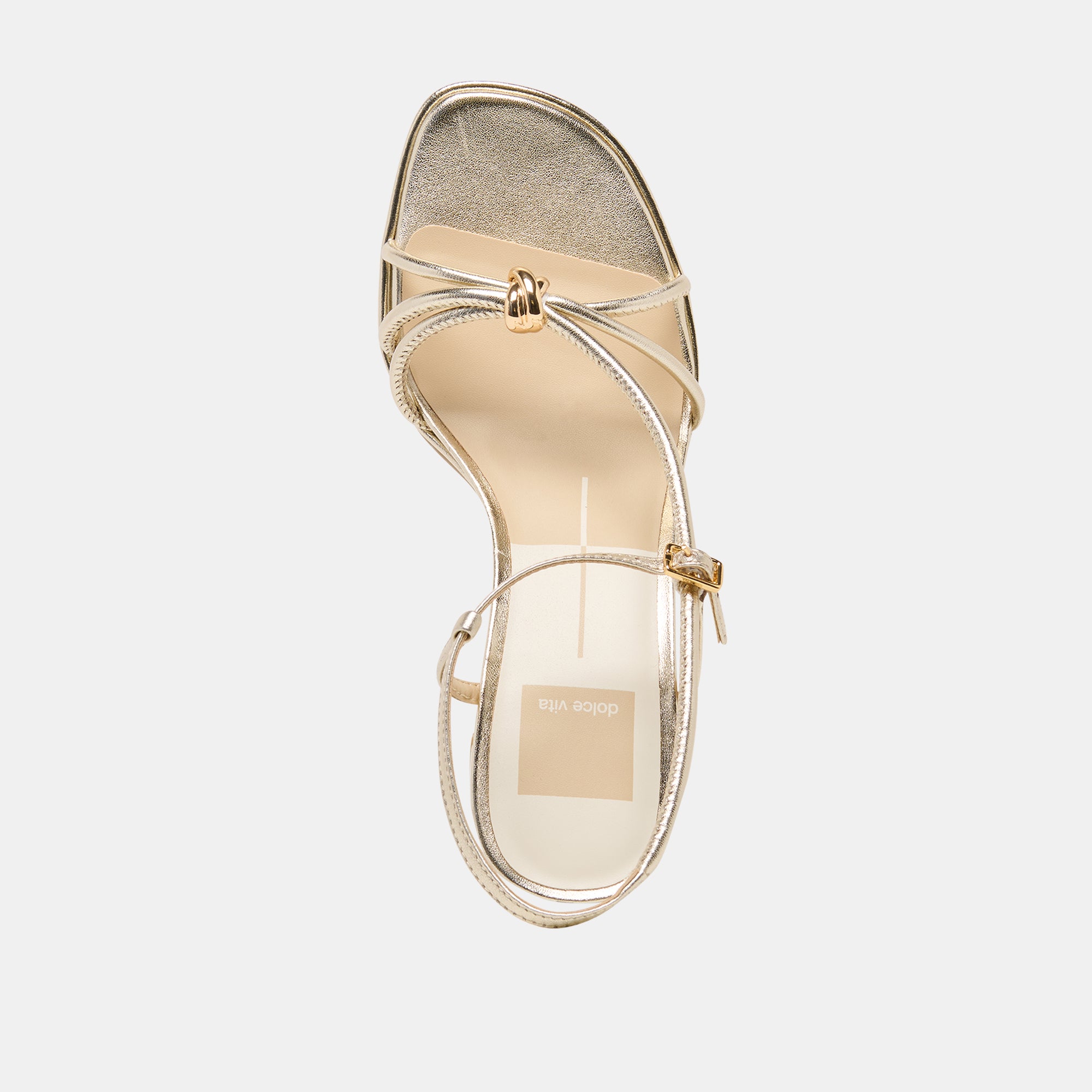ODETE HEELS GOLD LEATHER - view 10