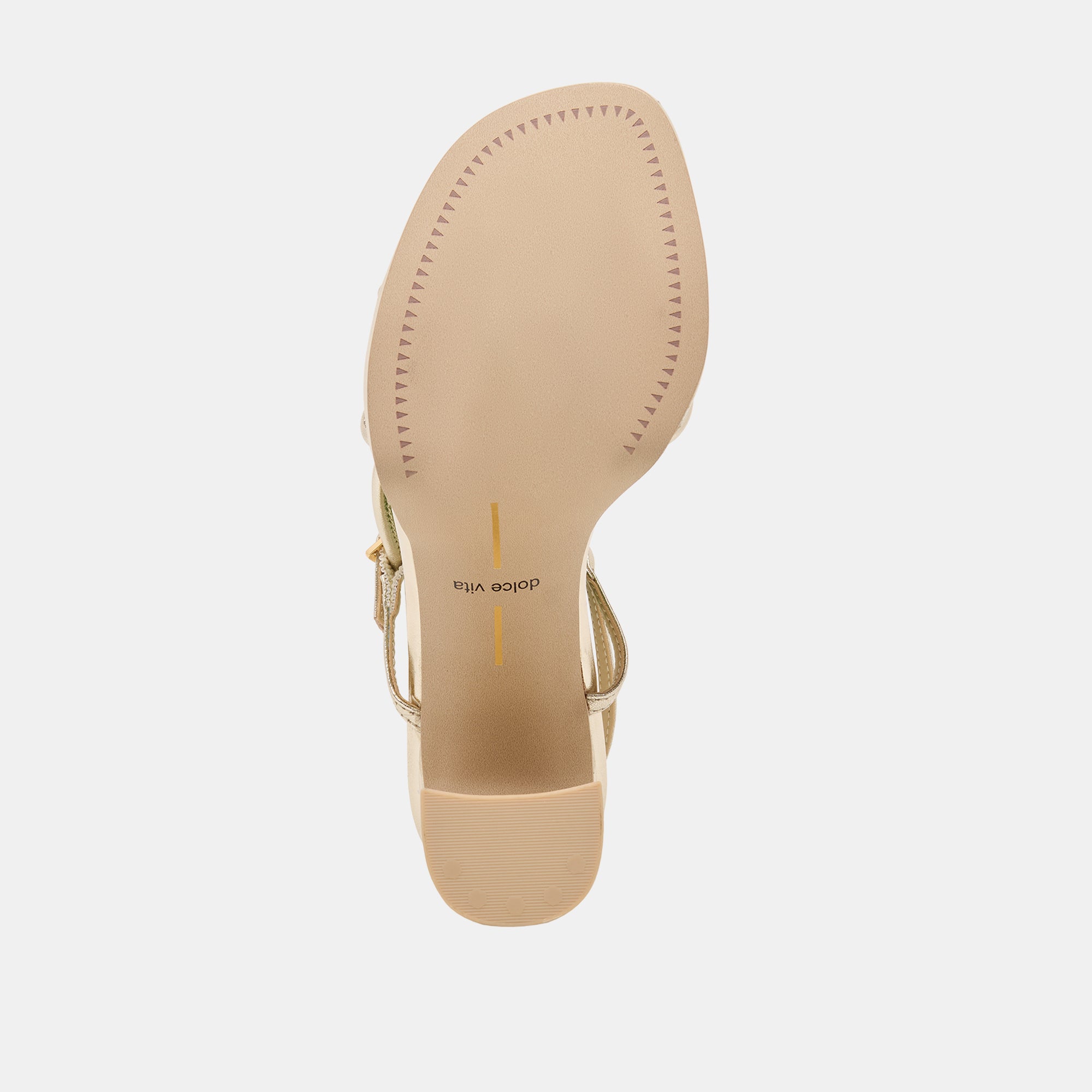 ODETE HEELS GOLD LEATHER - view 11