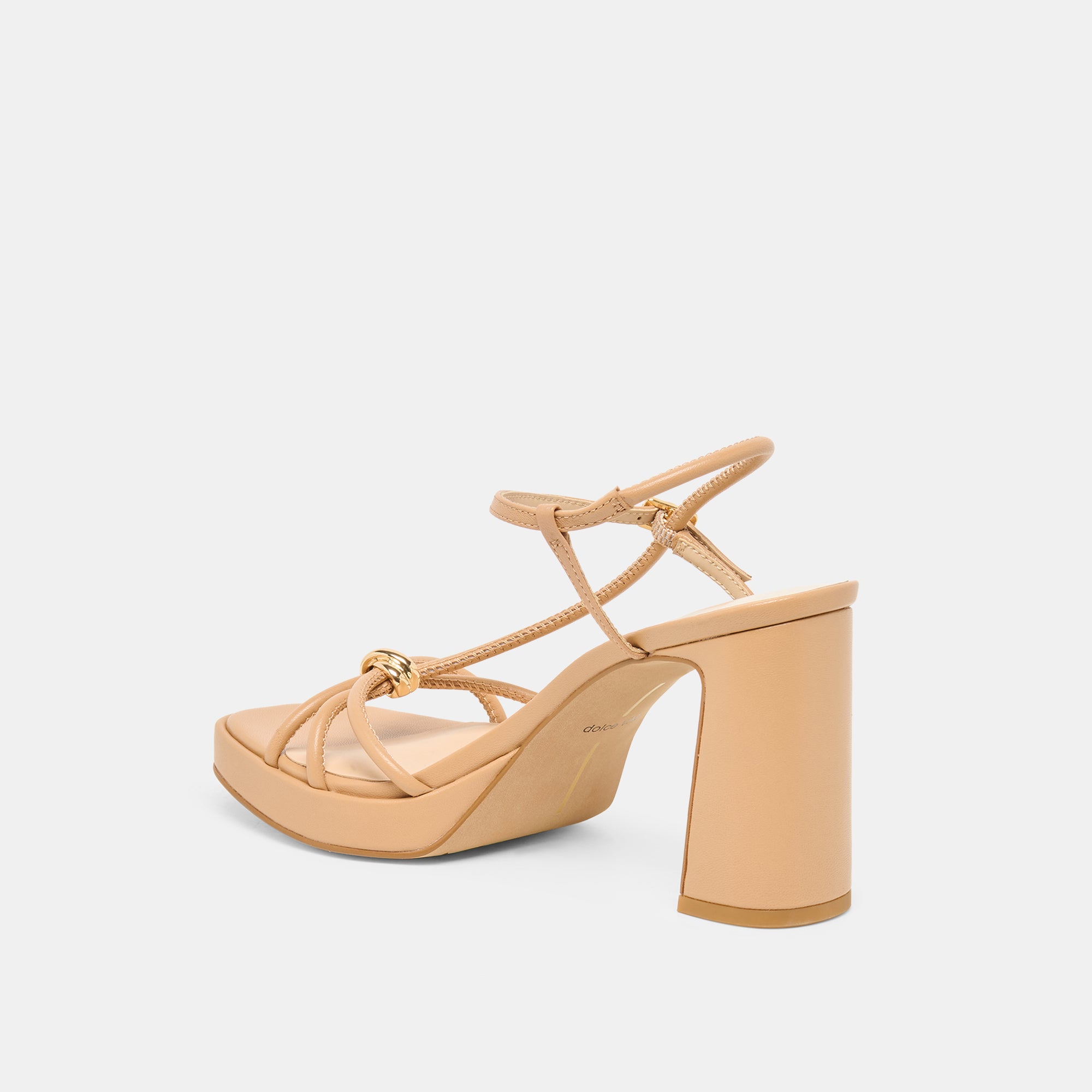 ODETE HEELS LT TAN LEATHER - view 7