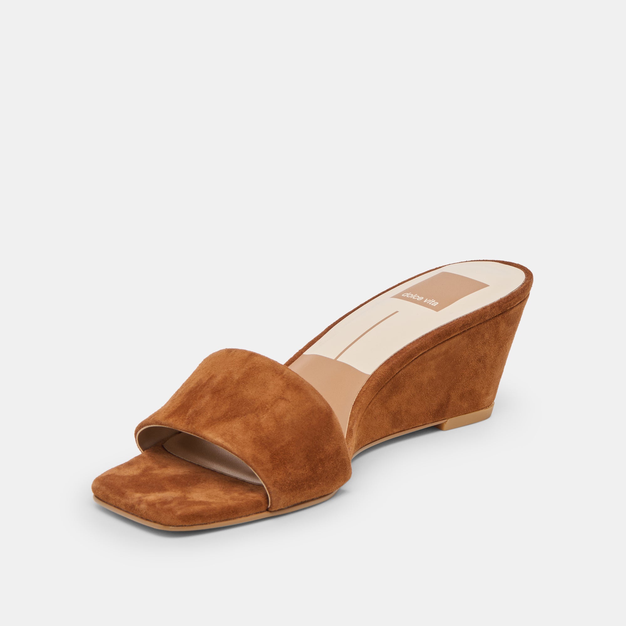 QAILY WIDE WEDGES BROWN SUEDE - view 4