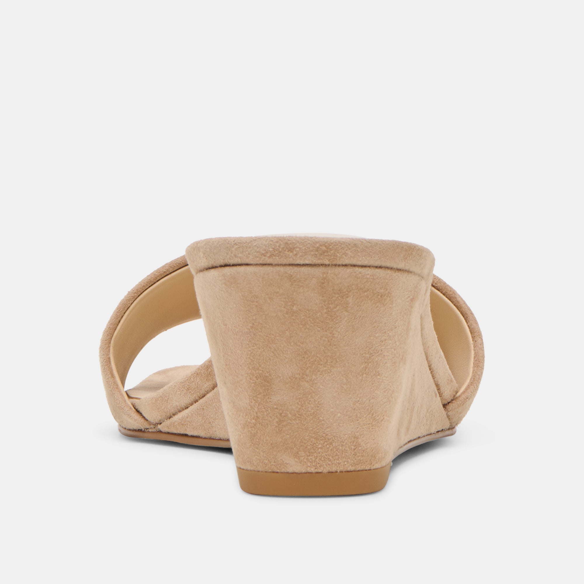 QAILY WIDE WEDGES CAMEL SUEDE - view 7