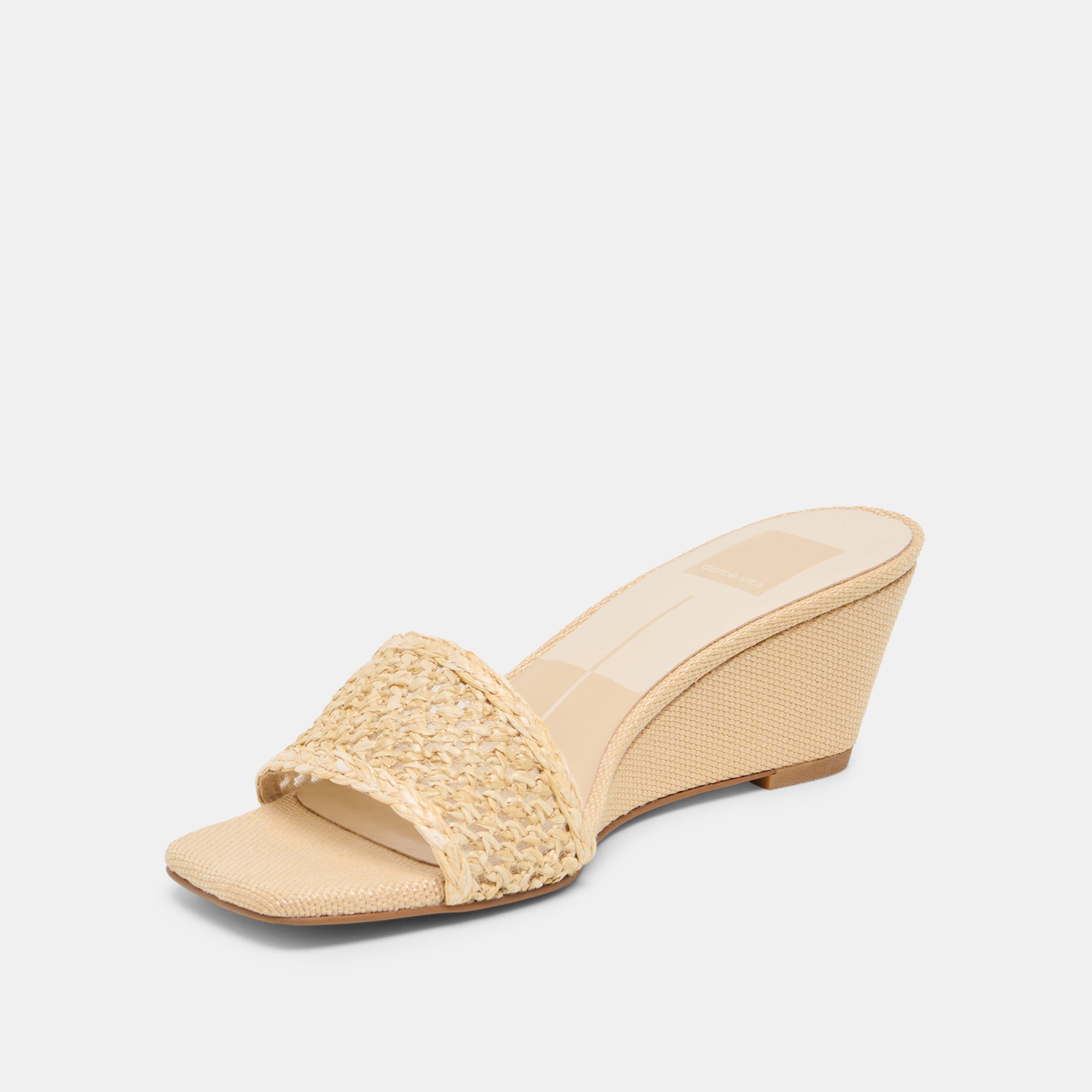 QAILY WEDGES LT NATURAL RAFFIA - view 6