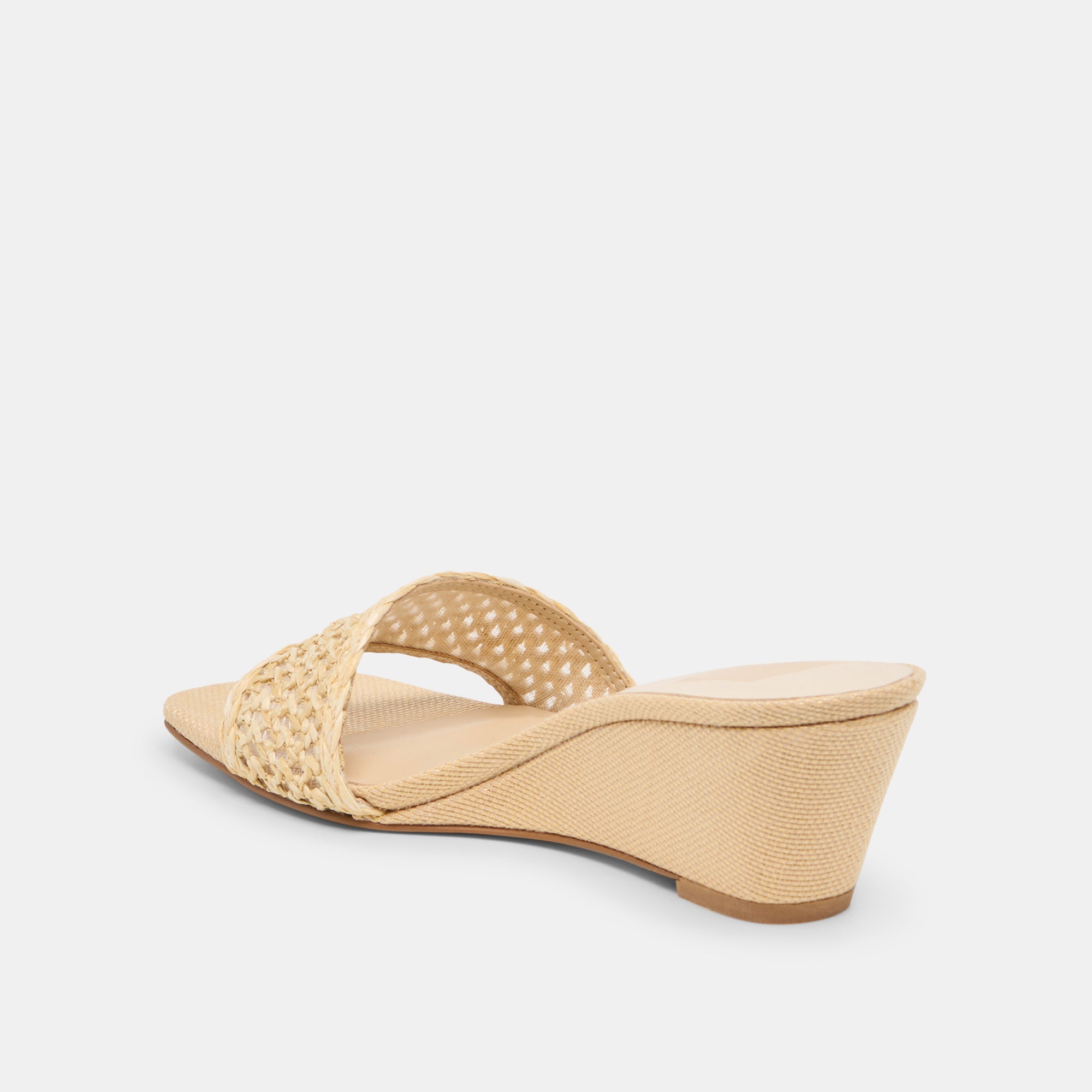 QAILY WEDGES LT NATURAL RAFFIA - view 7