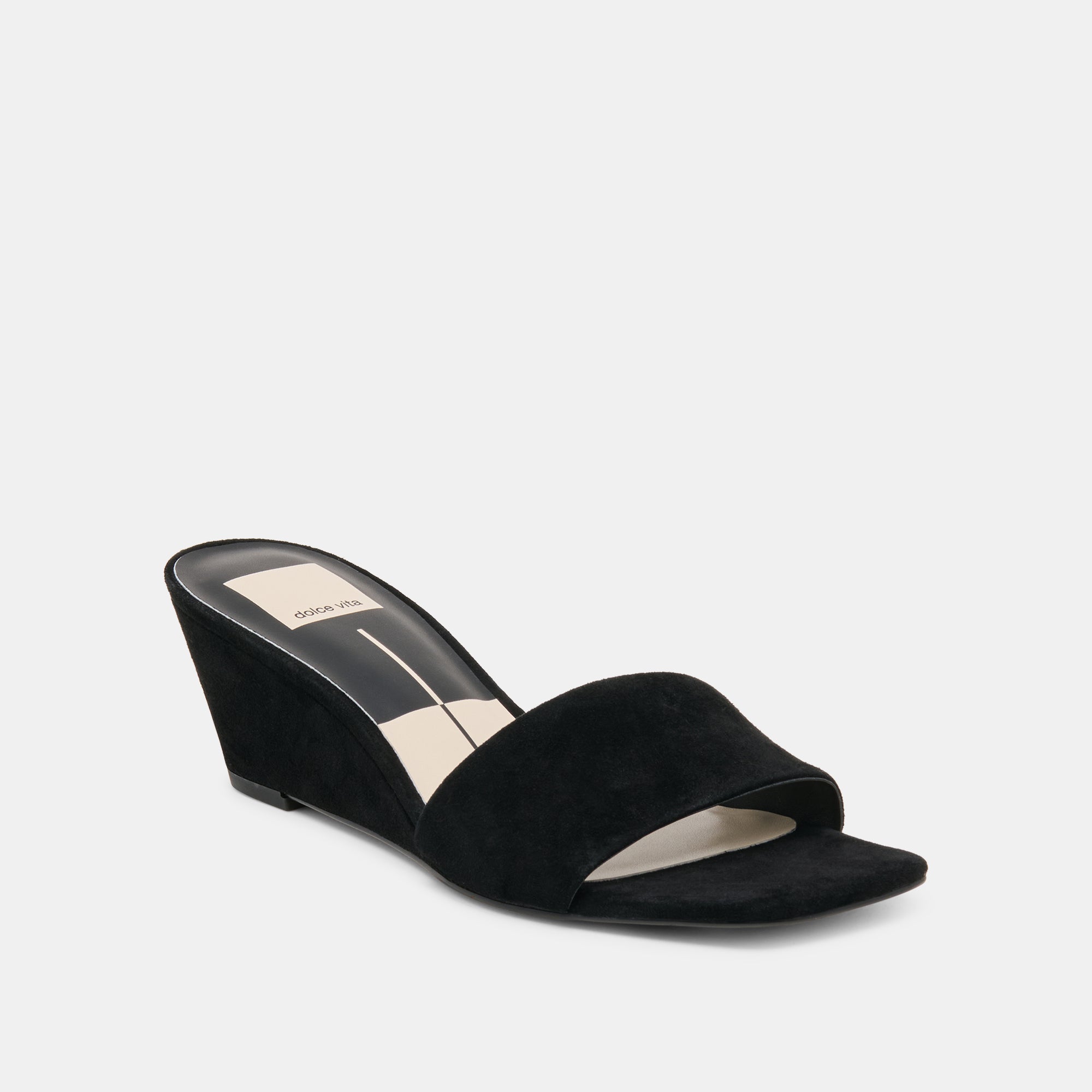 QAILY WEDGES ONYX SUEDE - view 2