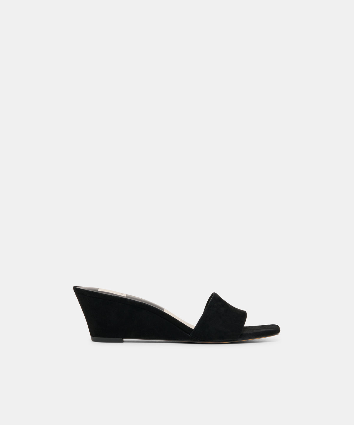 Qaily Onyx Suede Wedges | Dolce Vita