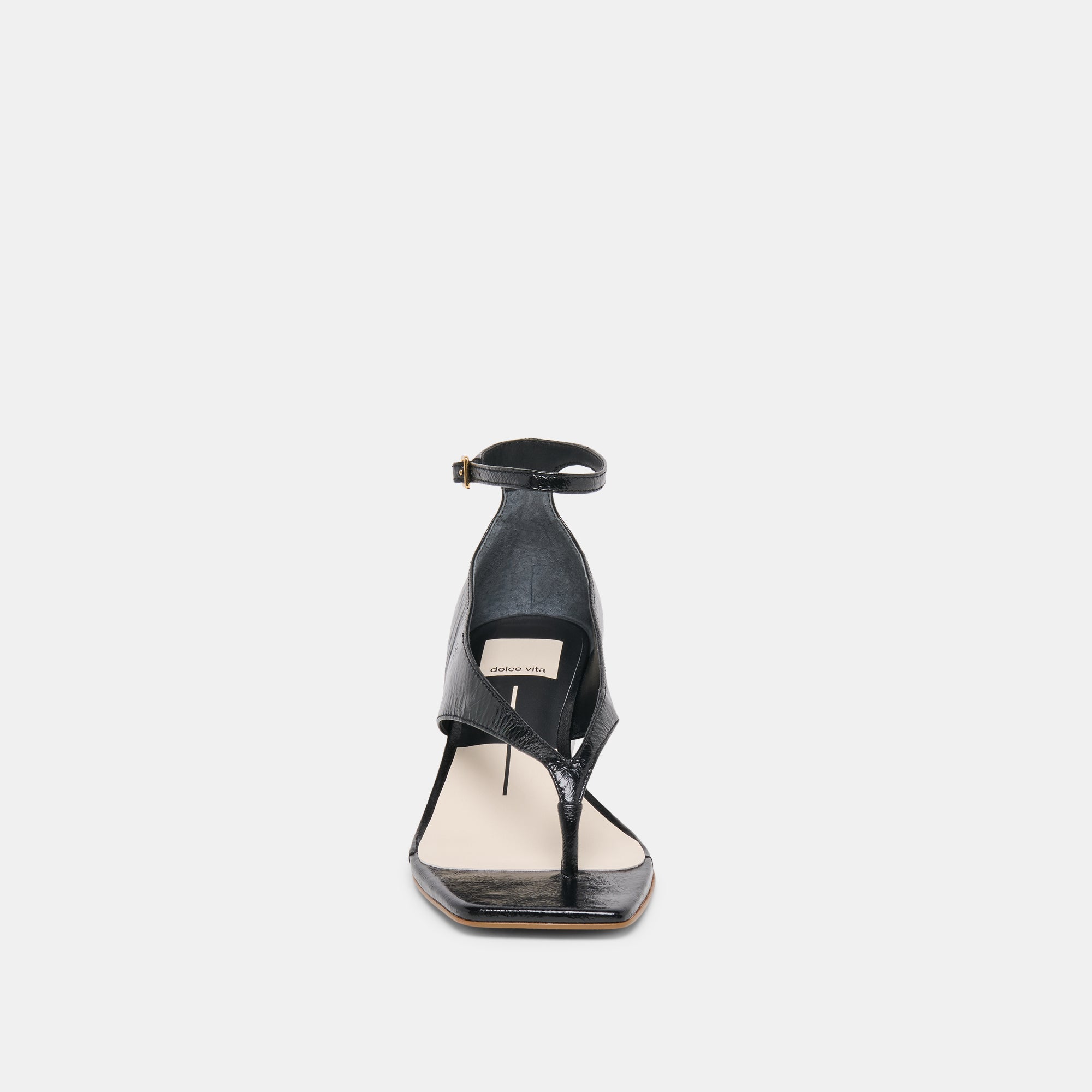 QUINNY WEDGES BLACK LEATHER - view 8