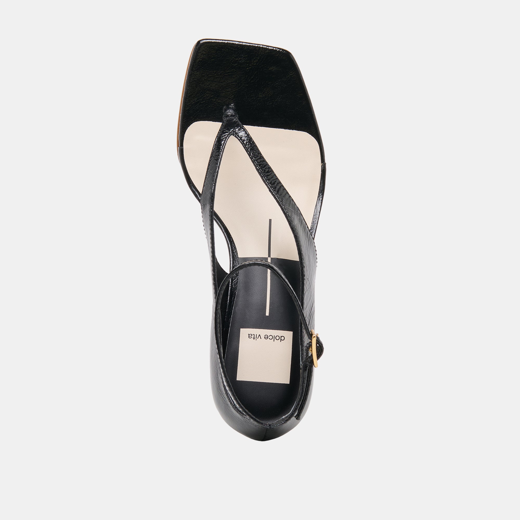 QUINNY WEDGES BLACK LEATHER - view 10