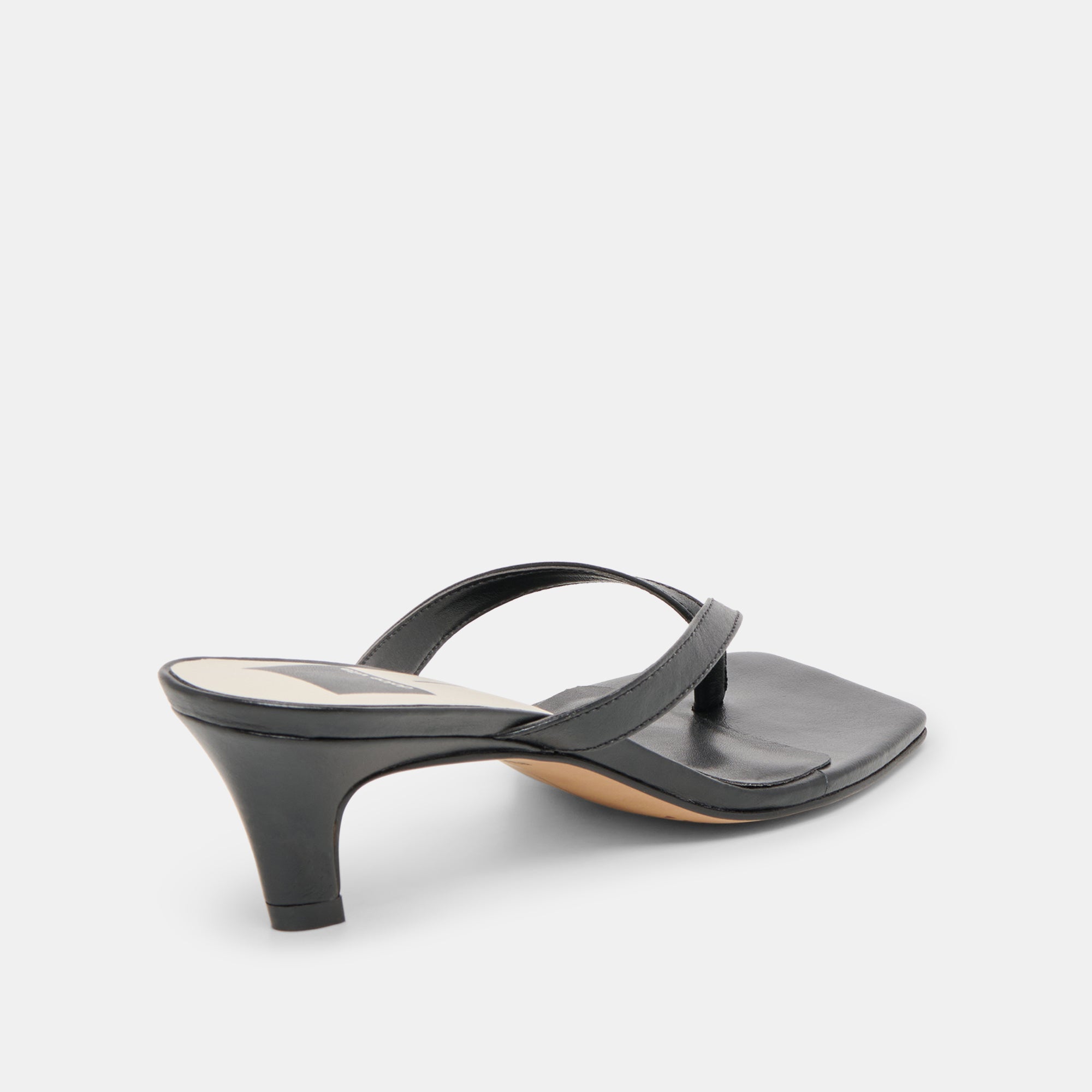 RAMIA HEELS BLACK LEATHER - view 5