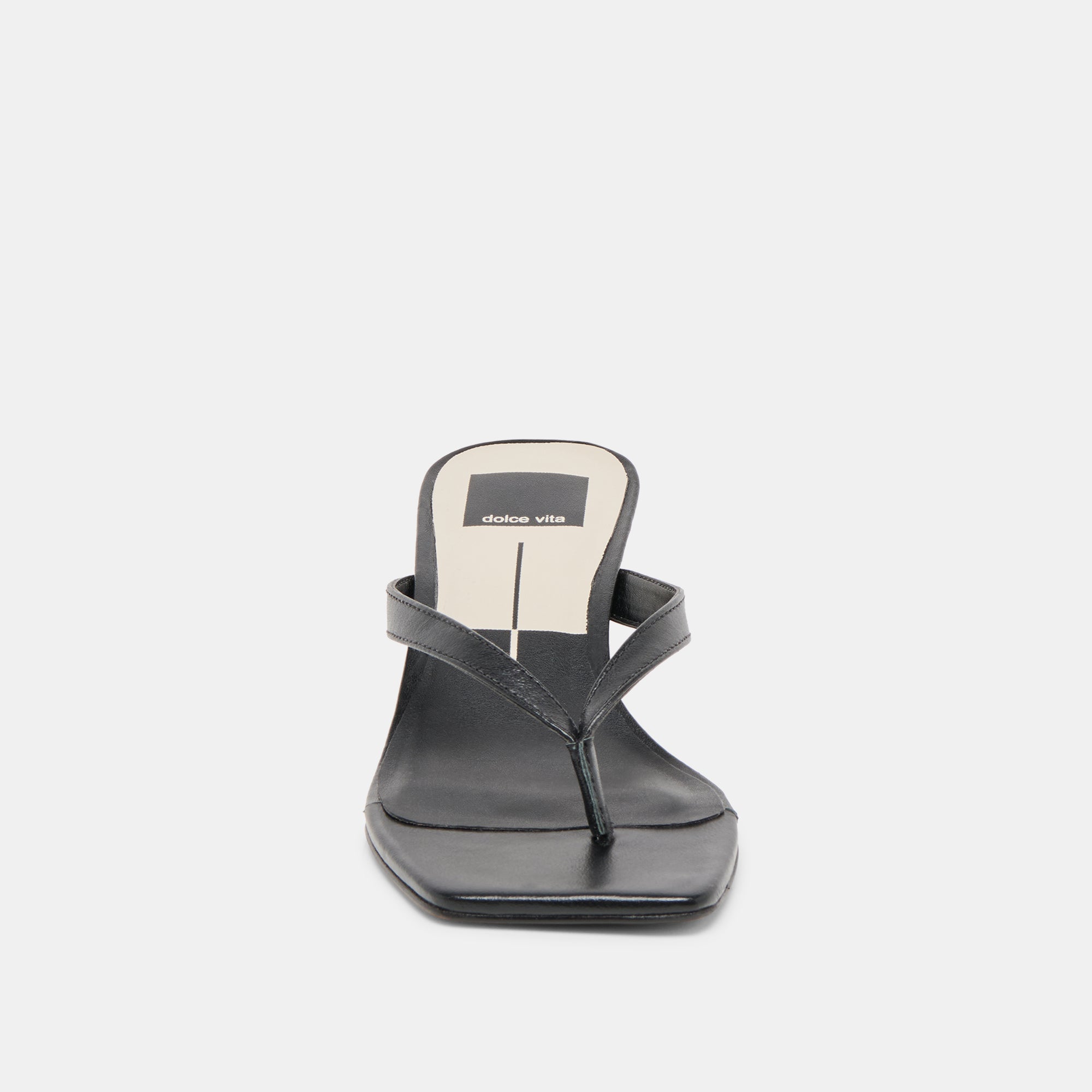 RAMIA HEELS BLACK LEATHER - view 8