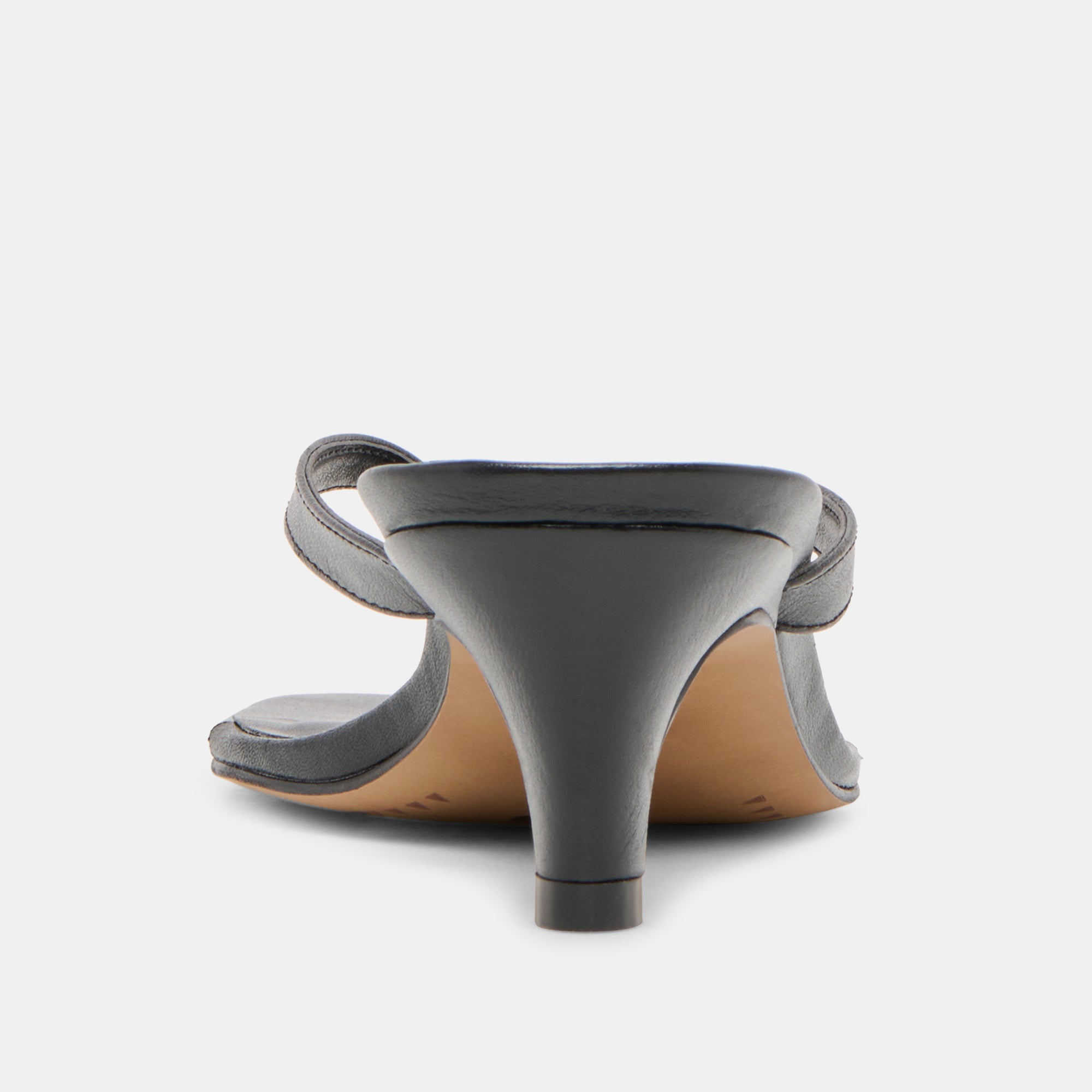 RAMIA HEELS BLACK LEATHER - view 9