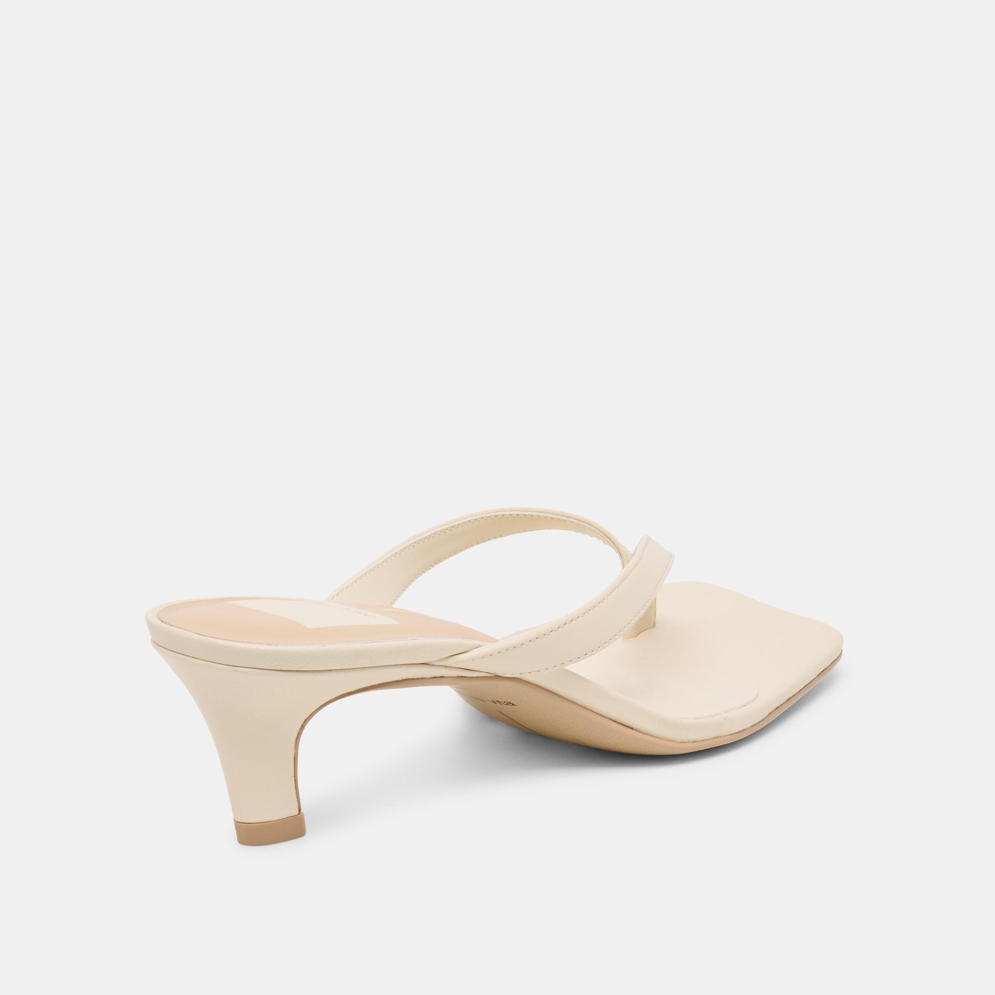 RAMIA HEELS BONE LEATHER - view 3