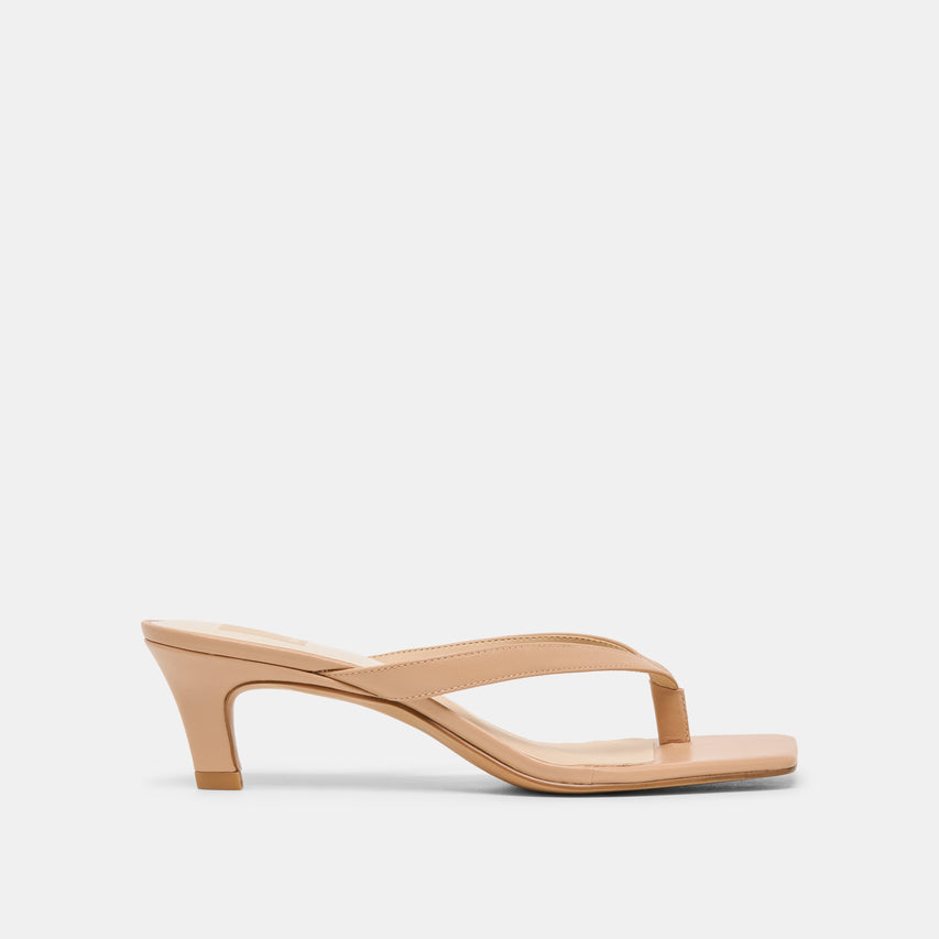 Ramia Cafe Leather Heels | Dolce Vita