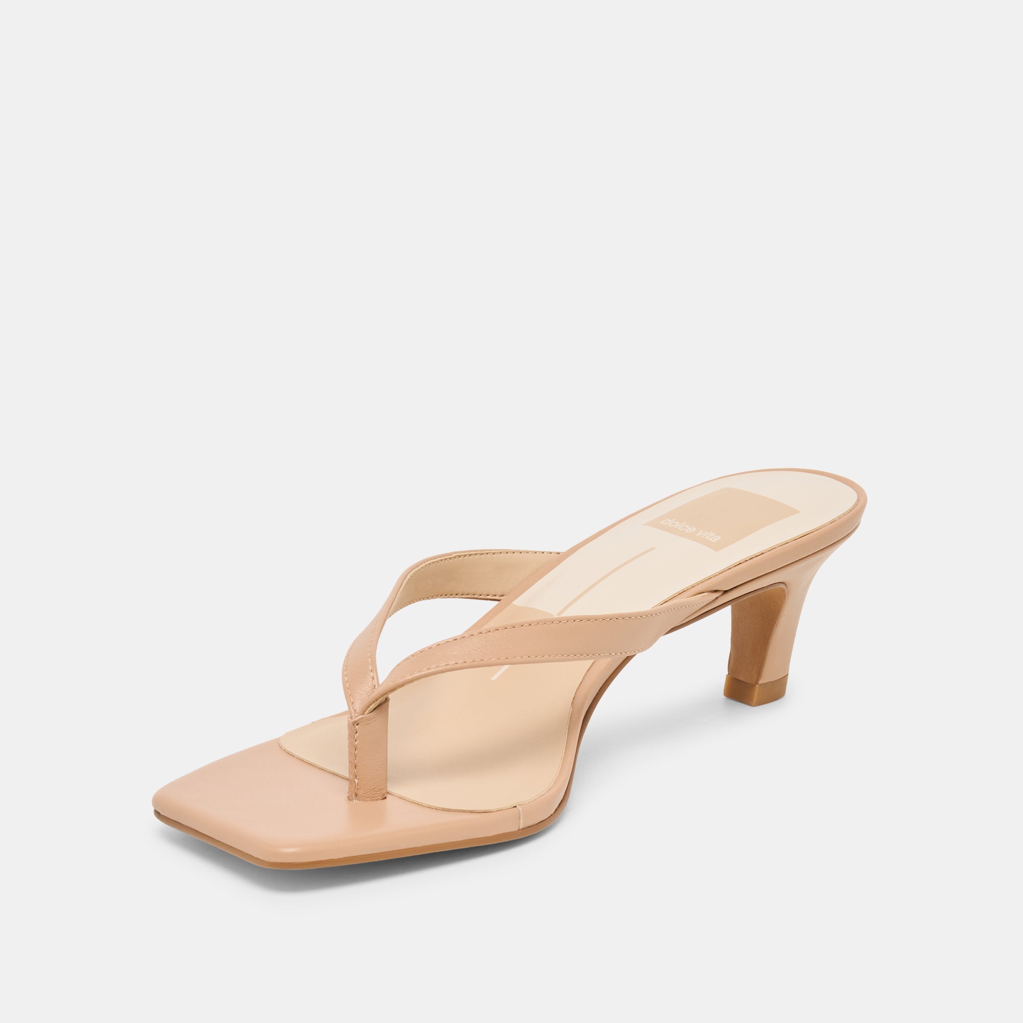 RAMIA HEELS CAFE LEATHER - view 6