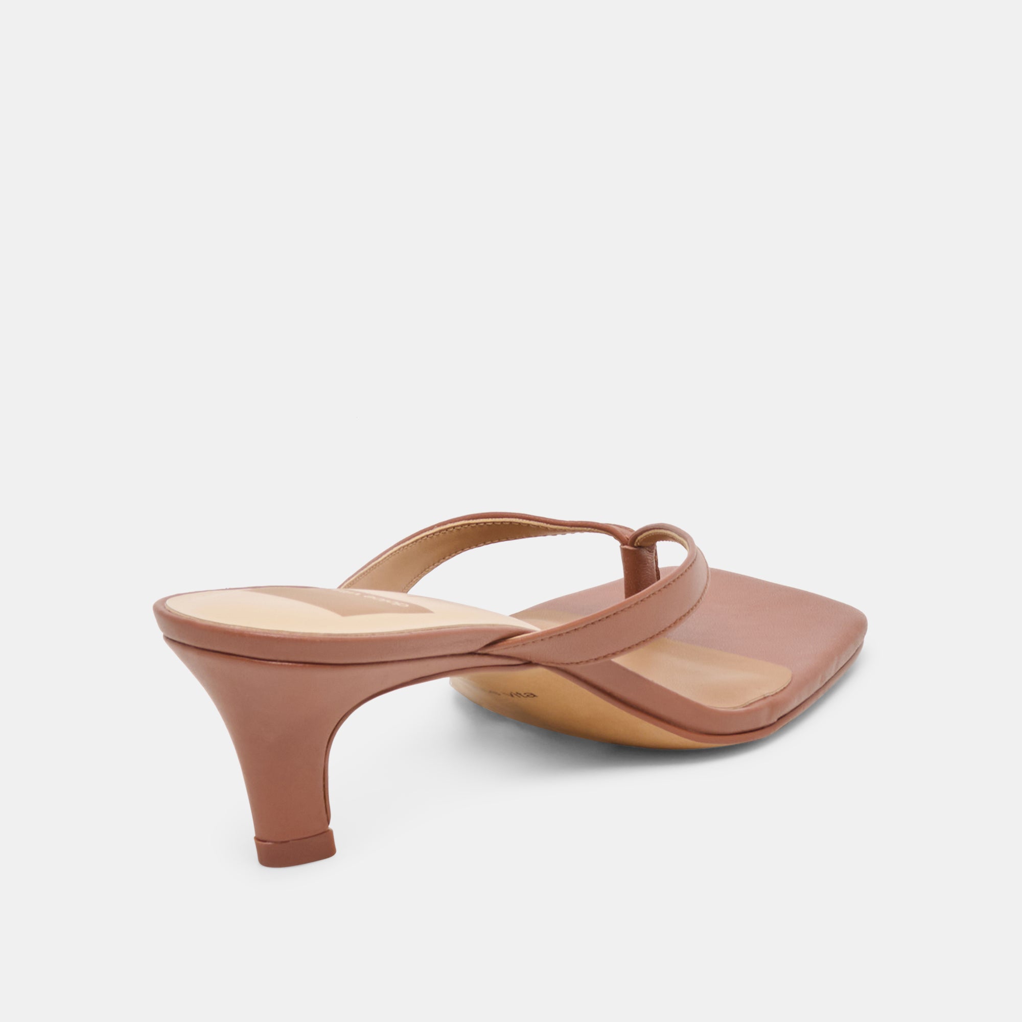 RAMIA HEELS COGNAC LEATHER - view 5