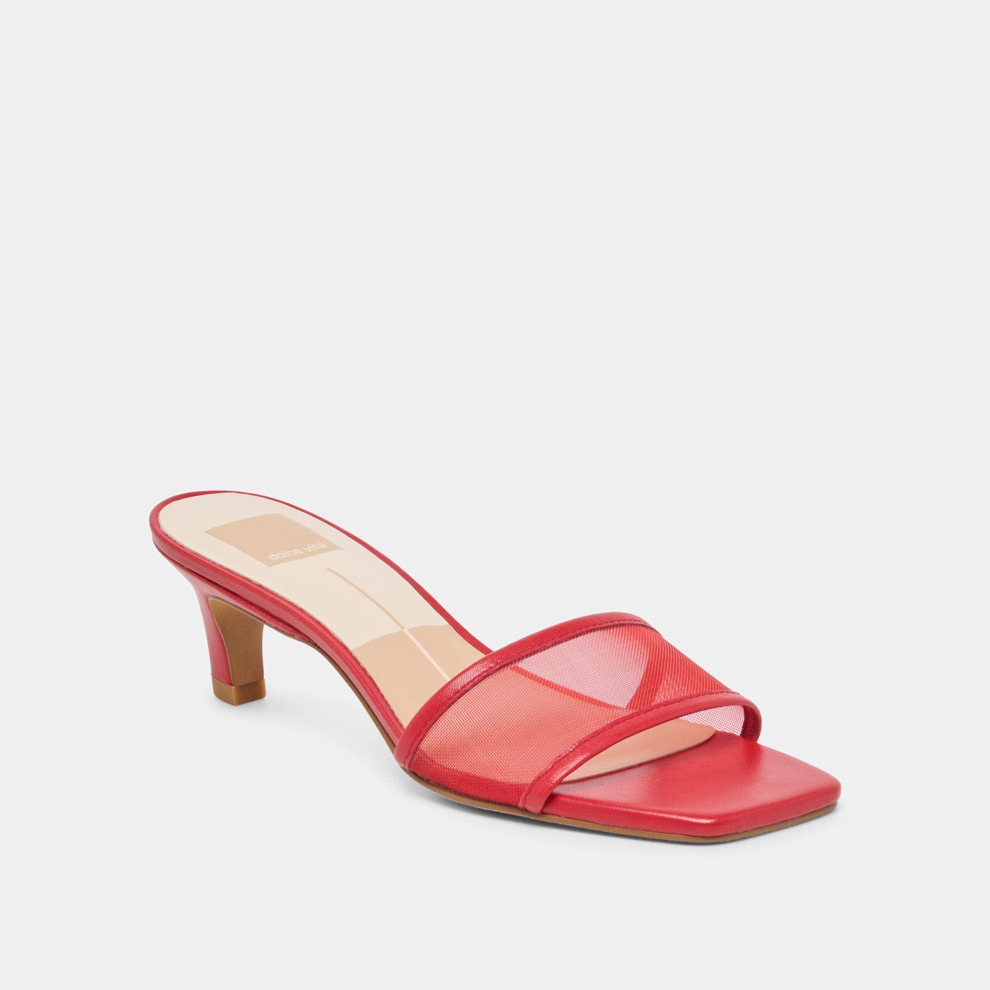 REXA MESH HEELS CHERRY MESH - view 2