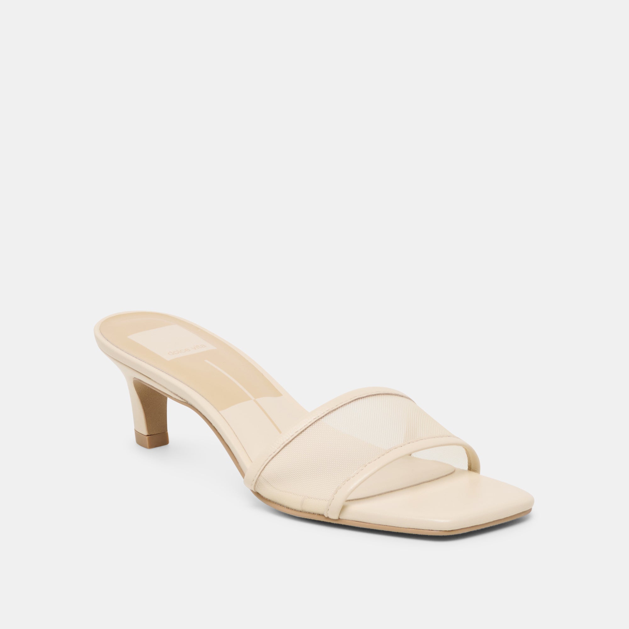 REXA MESH HEELS CREME MESH - view 3