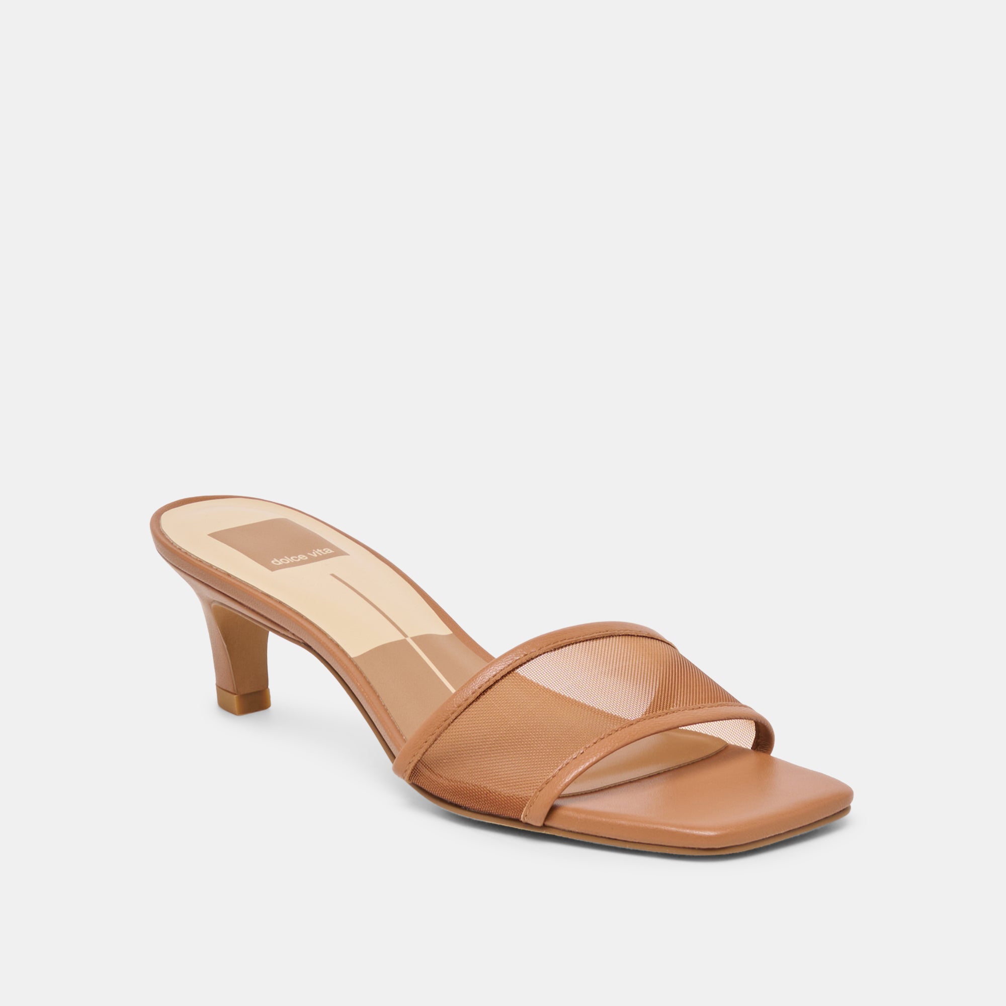 REXA MESH HEELS CARAMEL MESH - view 3