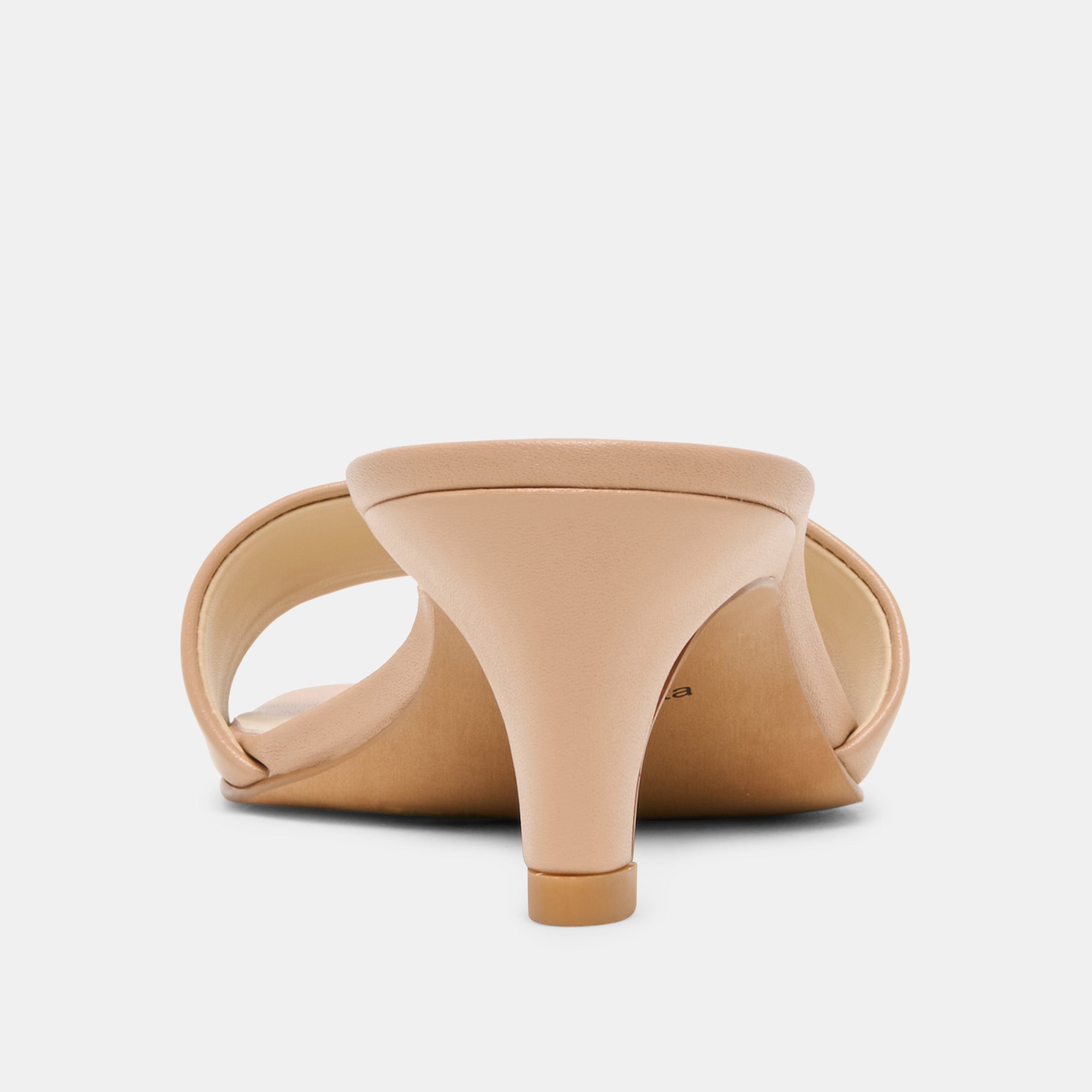REXA WIDE HEELS LIGHT TAN LEATHER - view 7
